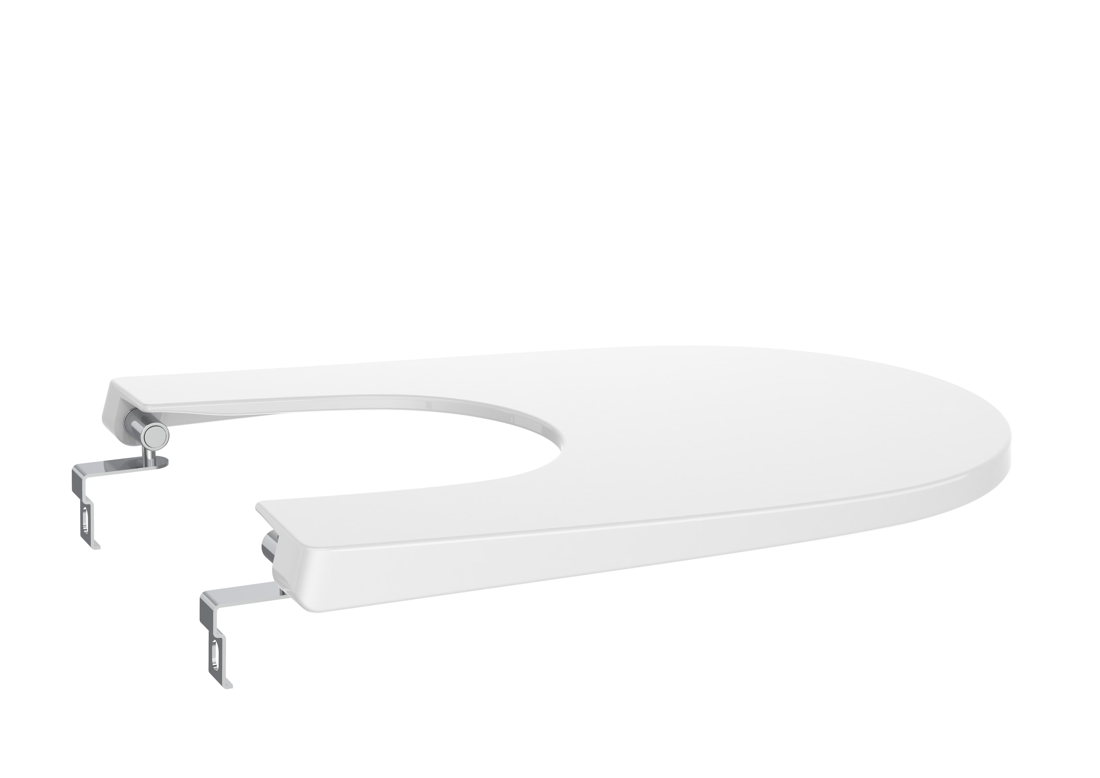 Soft-close SUPRALIT® bidet lid - White