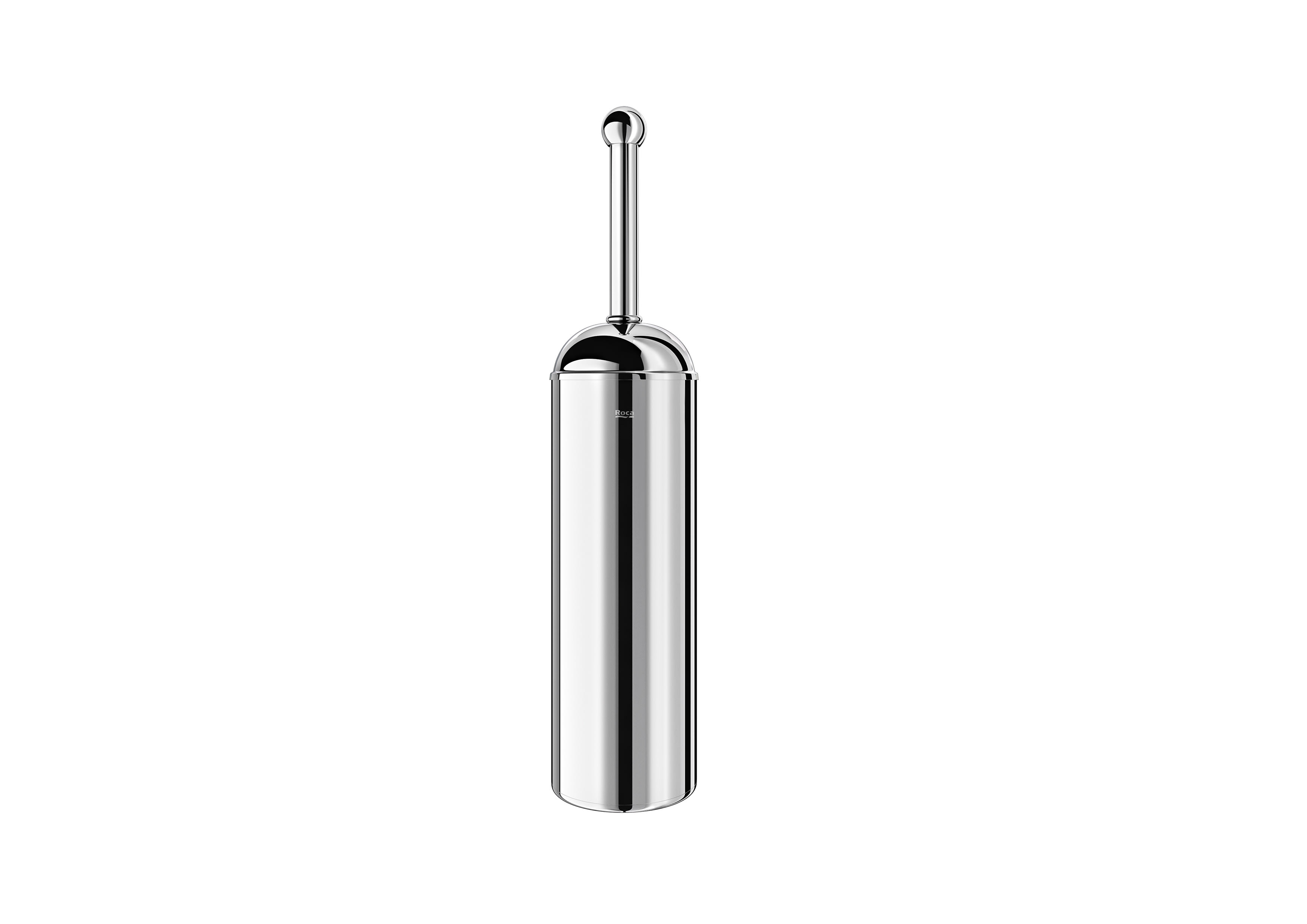 Wall-mounted toilet brush holder
