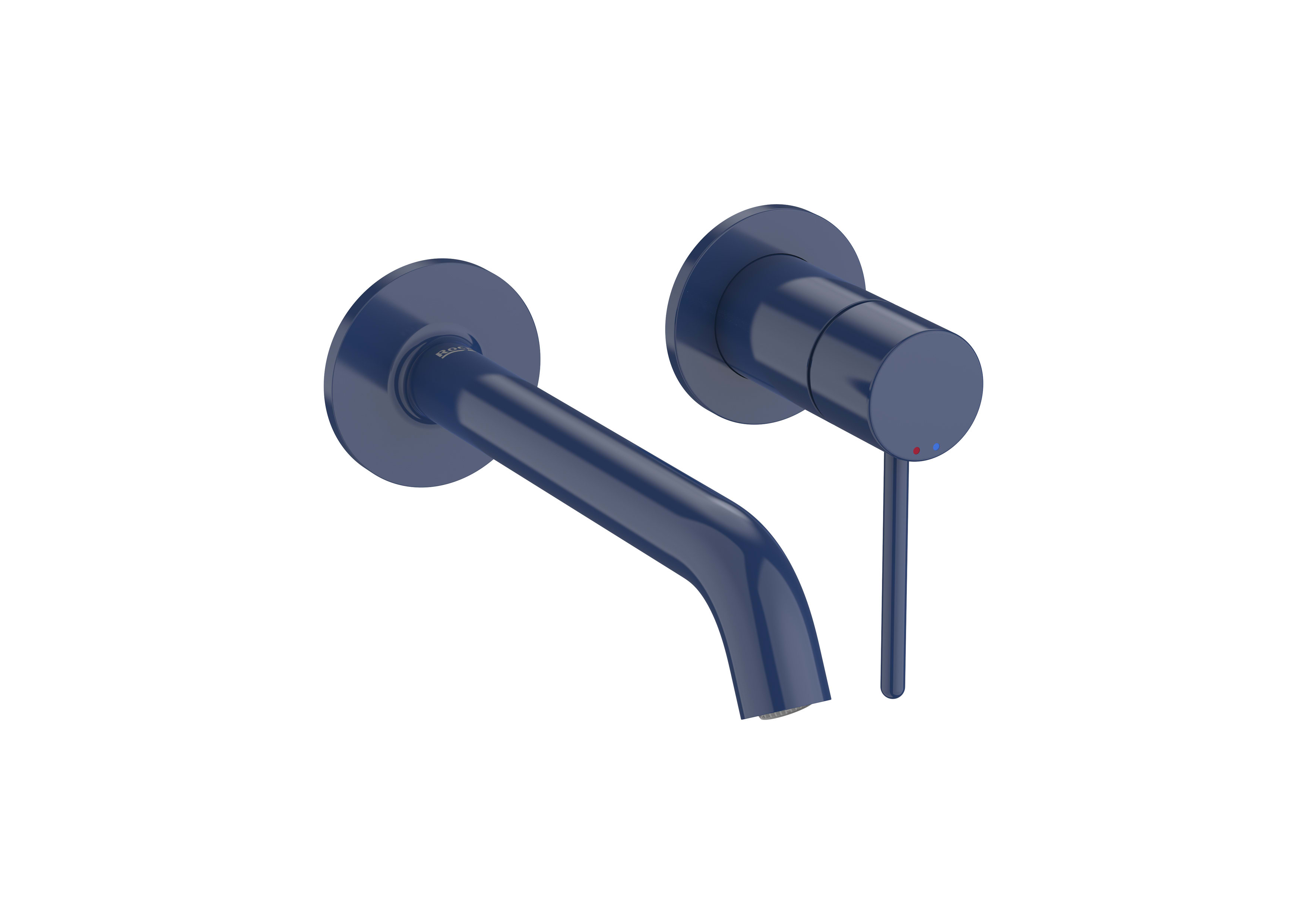 Built-in basin mixer with Pin handle. To be completed with built-in body A5E3502..0 - Cobalt Blue