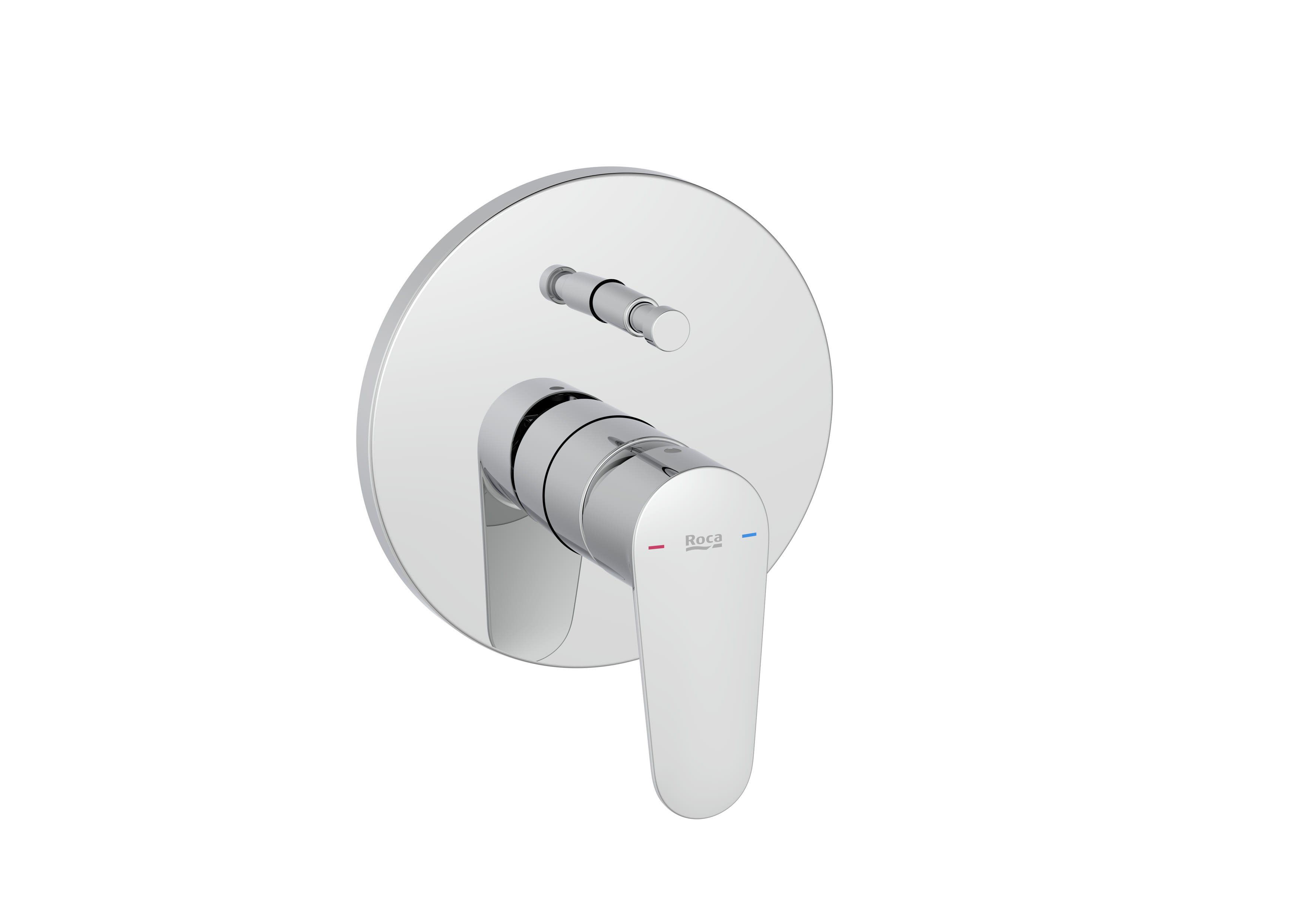 Built-in bath-shower mixer (2 ways)