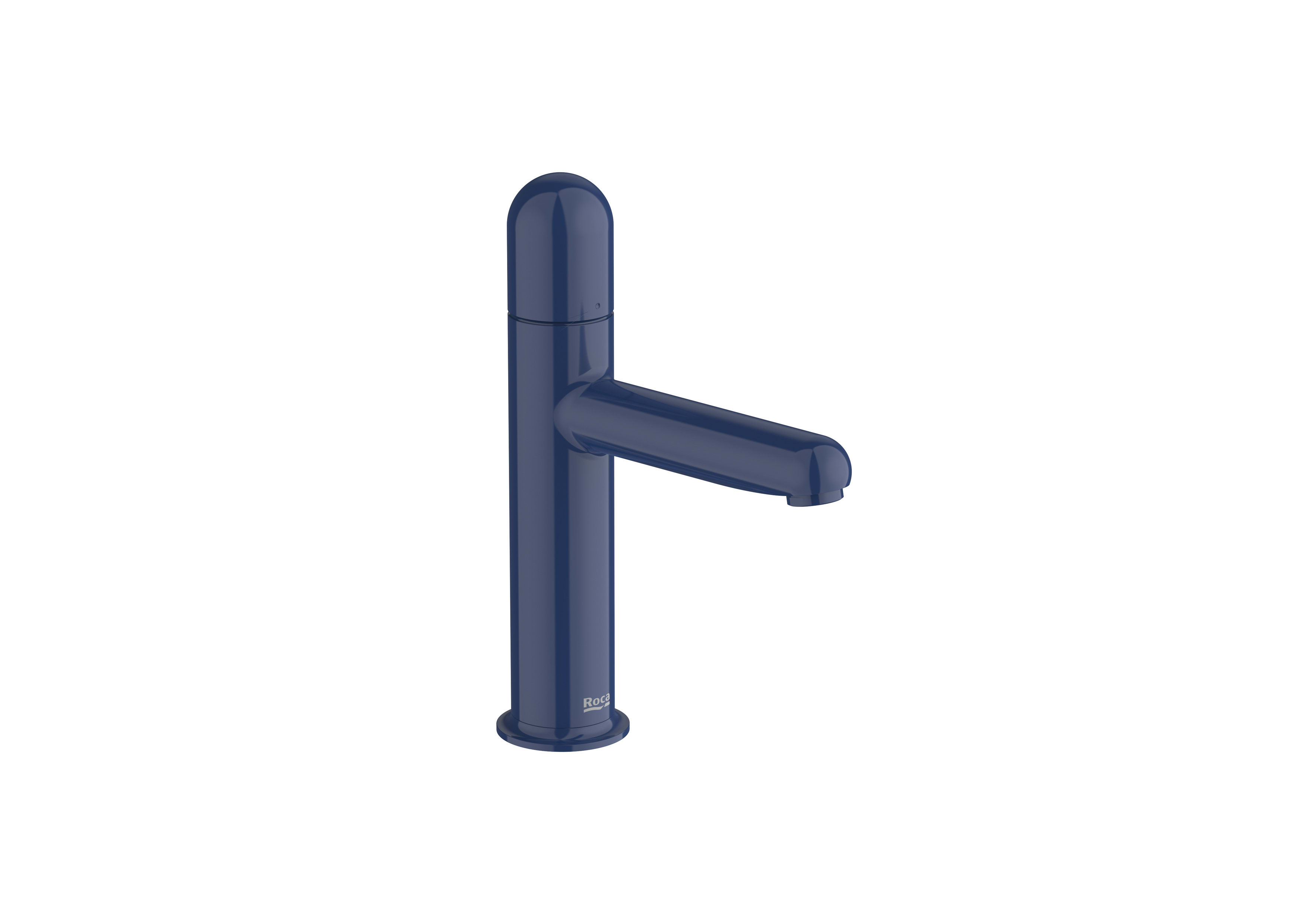 Basin mixer smooth body with Dome handle. S-SIZE - Cobalt Blue