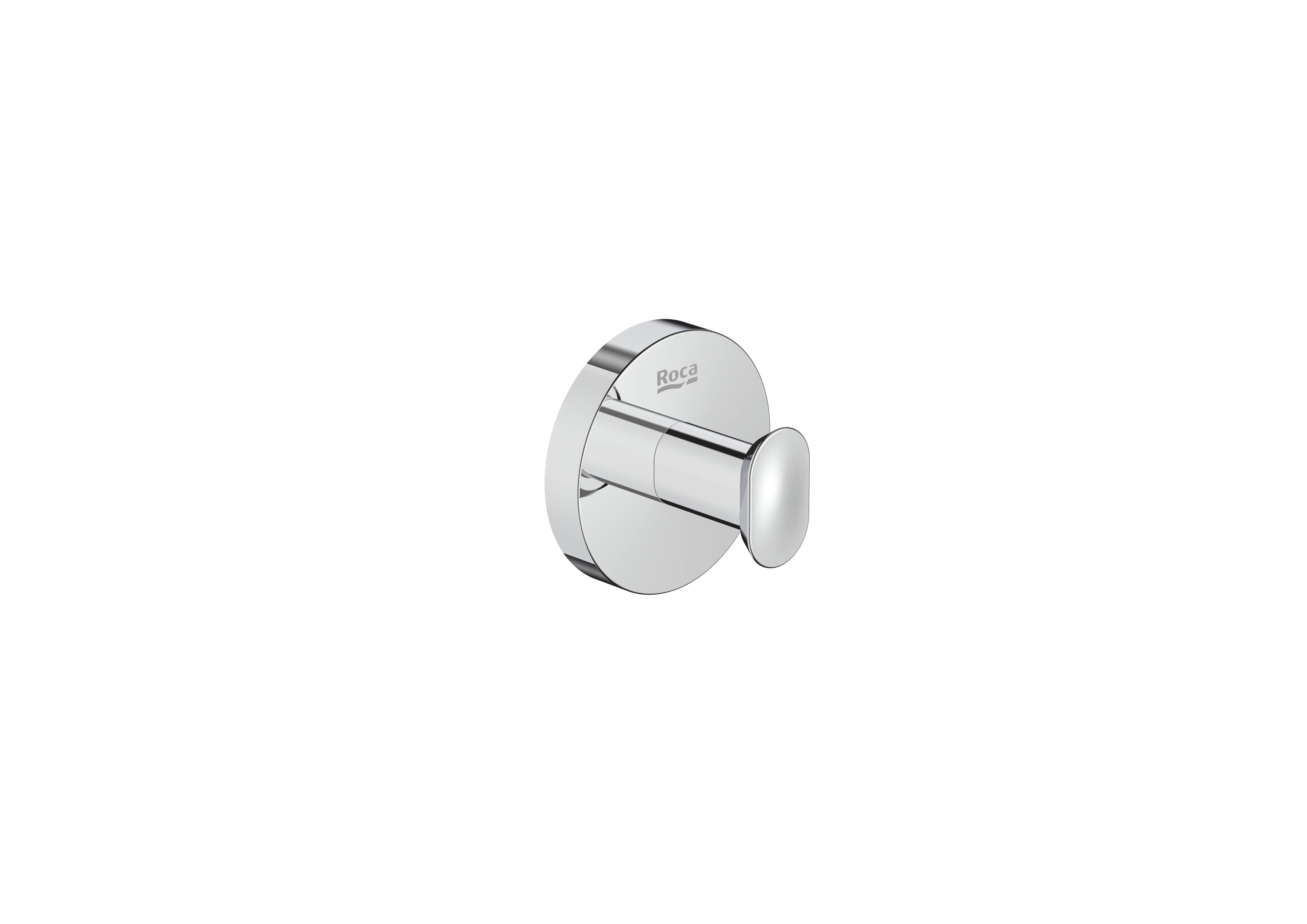 Round Towel Robe Hook - Chrome