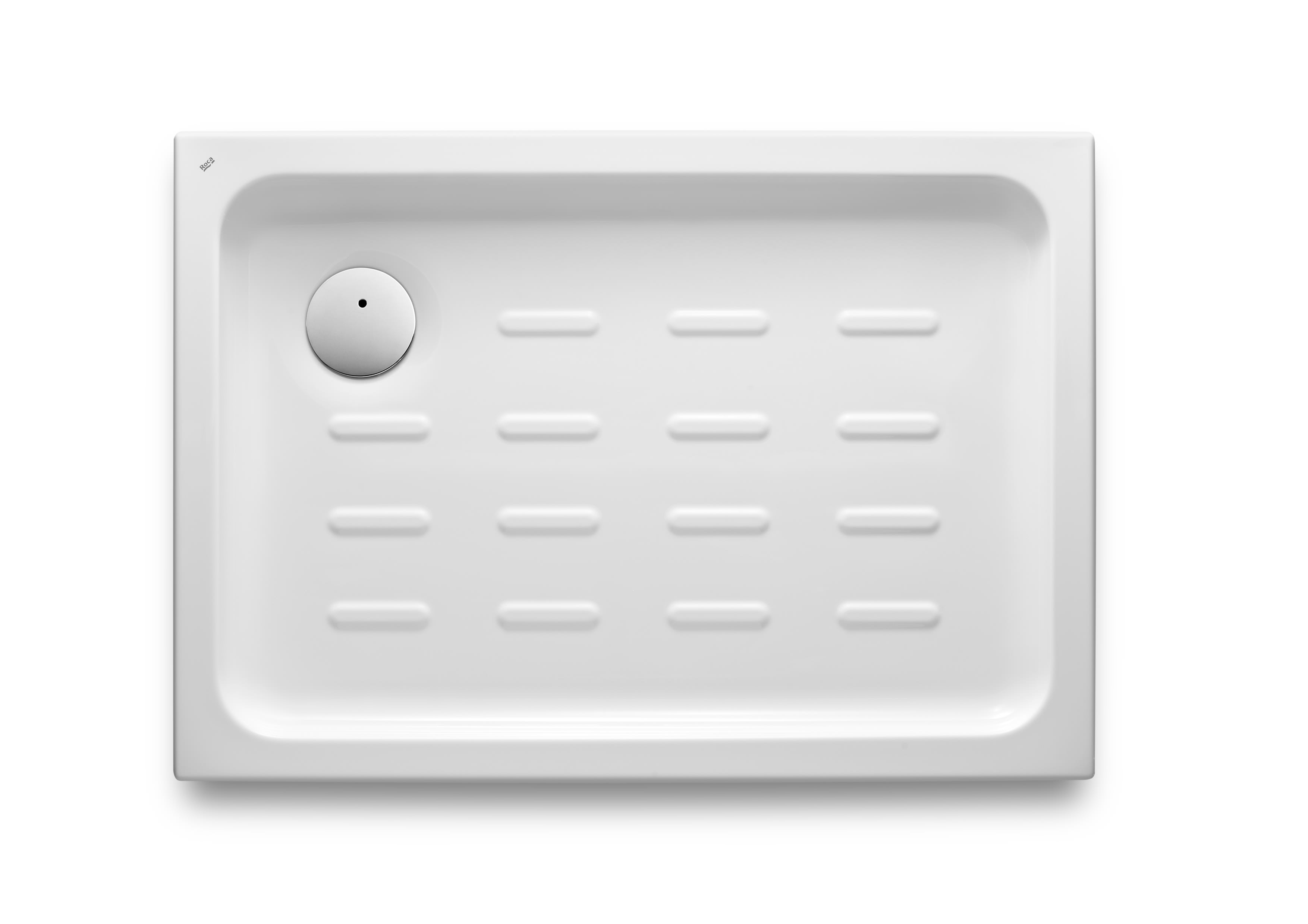 Acrylic shower tray with anti-slip base