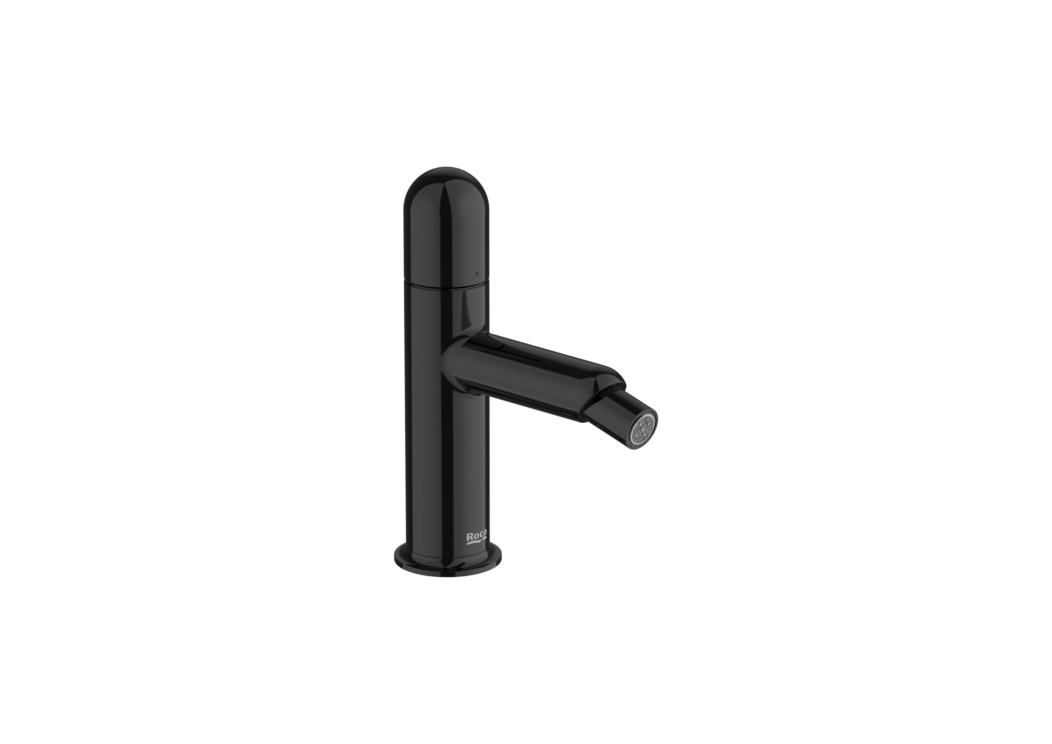 Bidet mixer smooth body with Dome handle - Titanium black