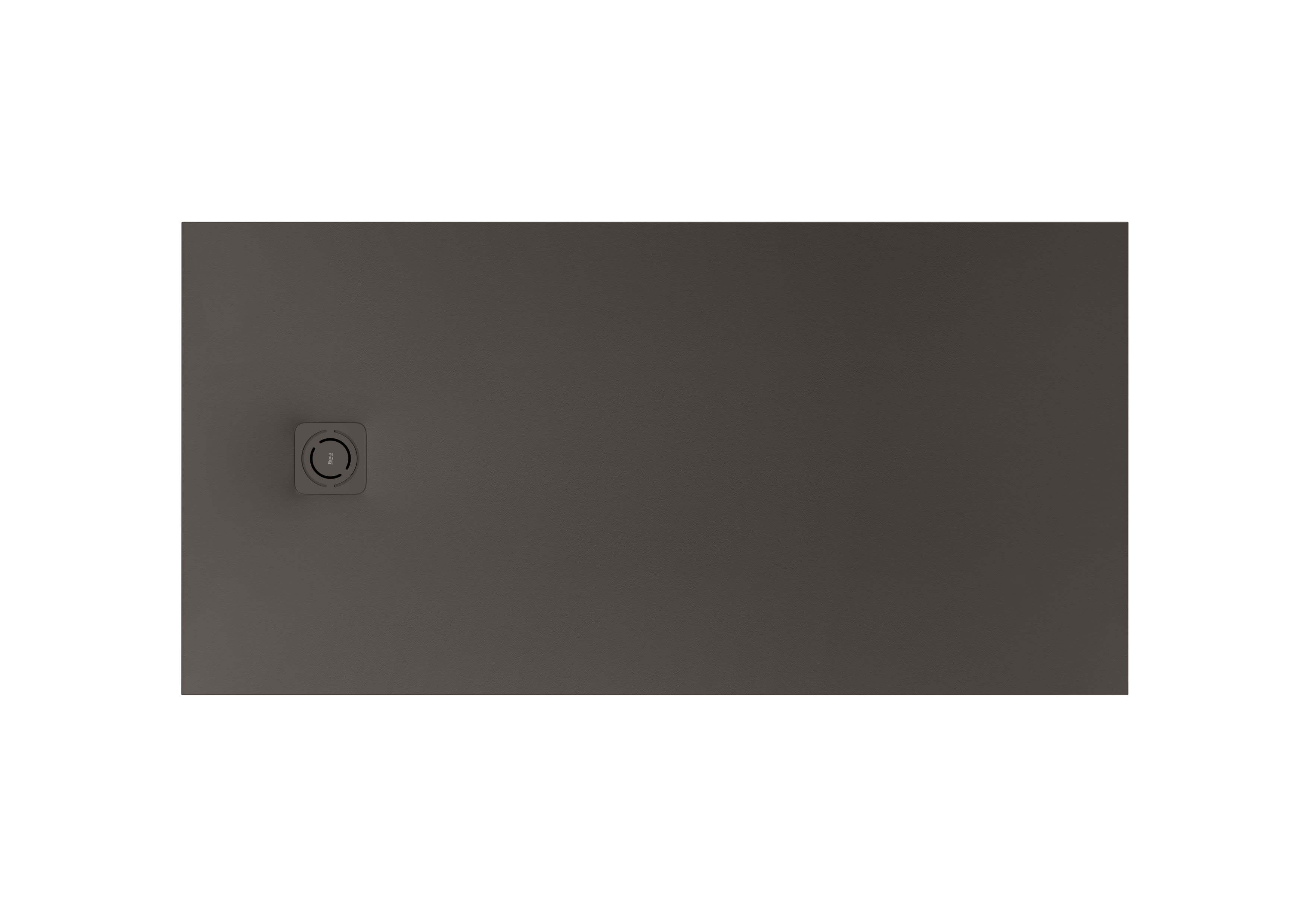 Superslim STONEX® rectangular shower tray without drain - Coffee