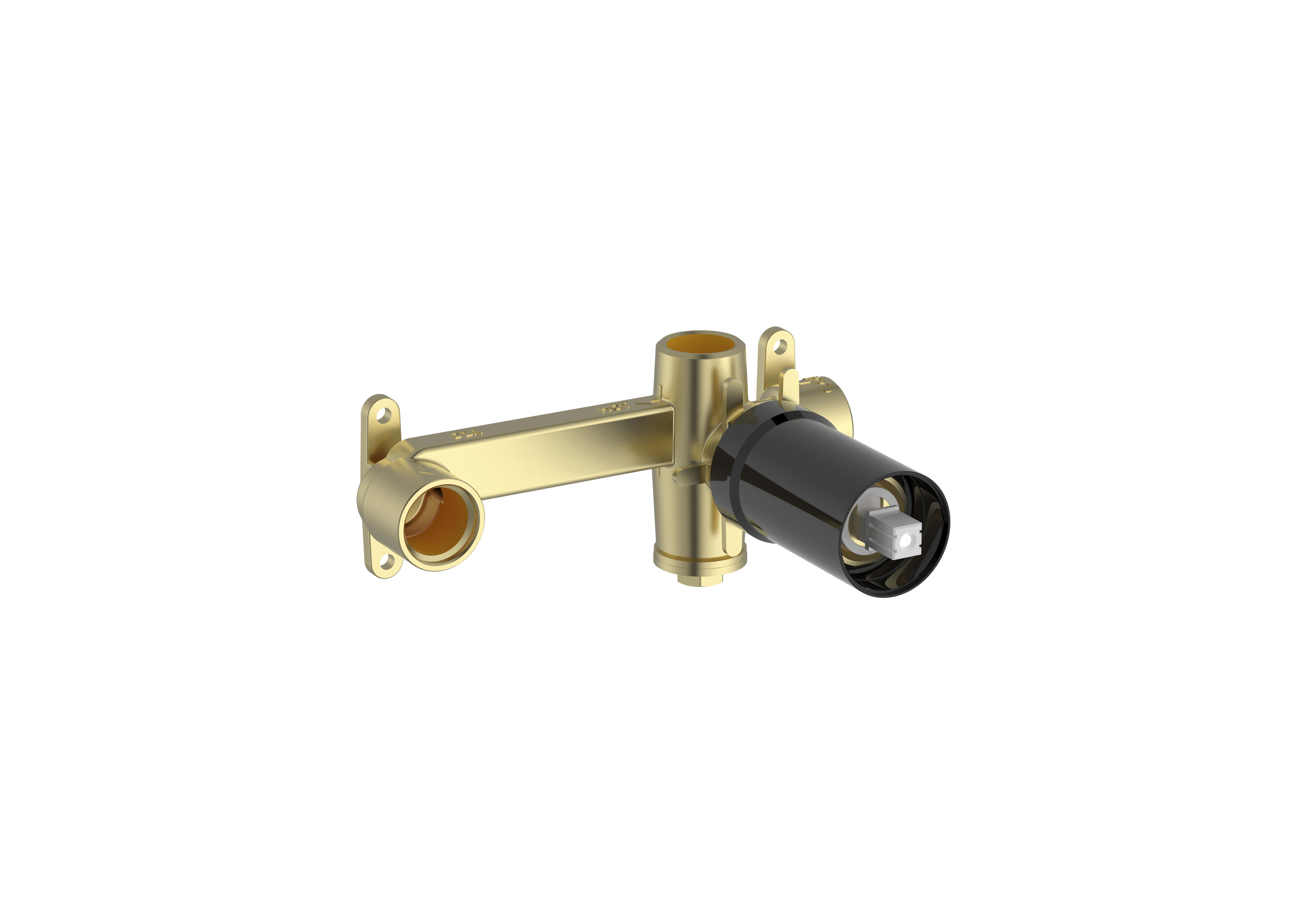Built-in body for basin mixer