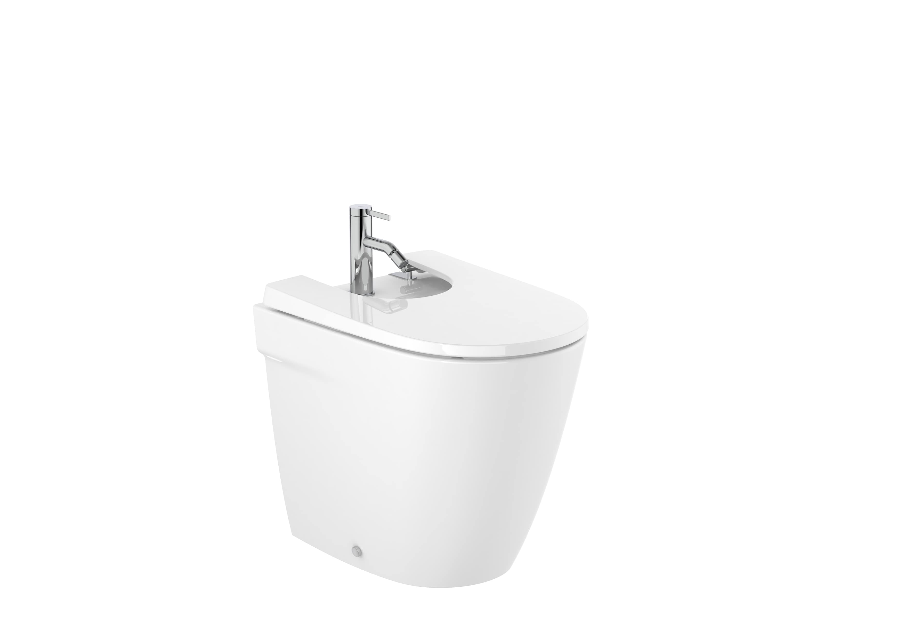 Vitreous china back to wall bidet - Supraglaze
