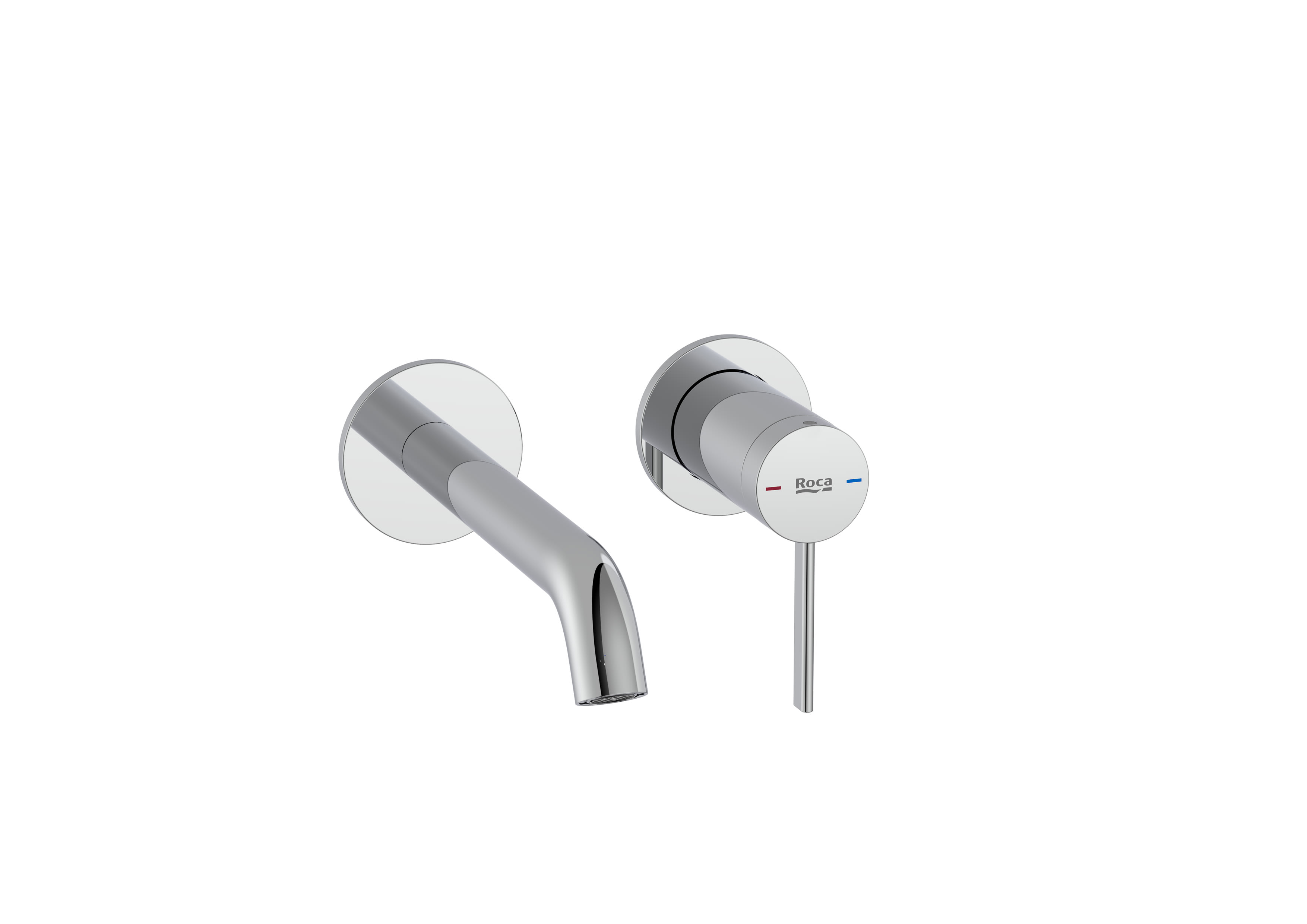 Built-in basin mixer. To be completed with built-in body A5E3501..0 - Chrome