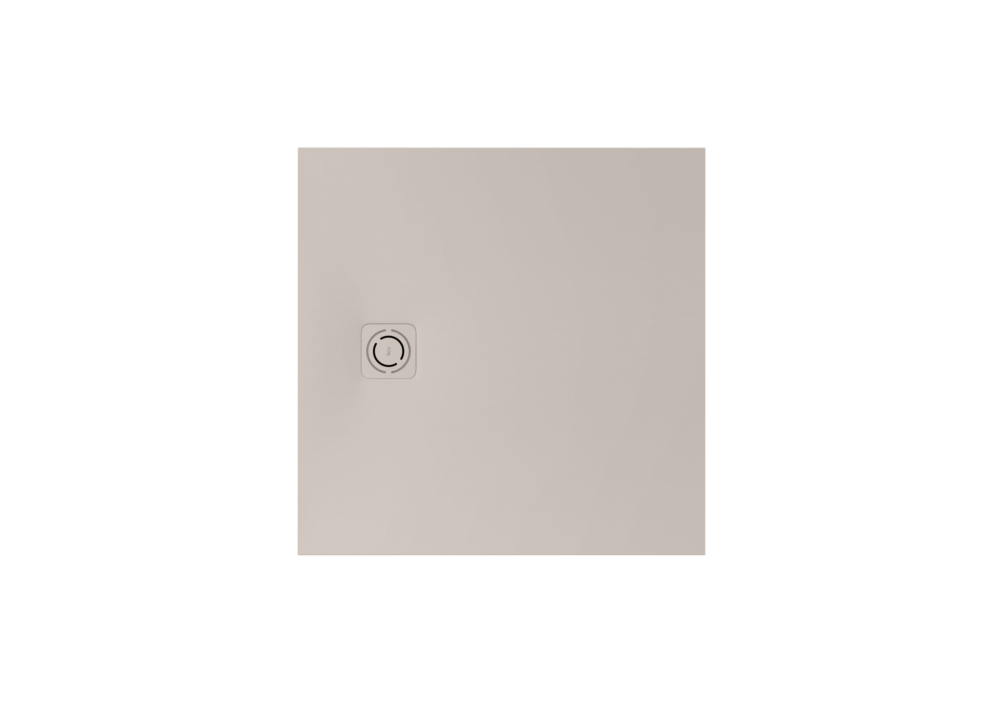 Superslim STONEX® square shower tray without drain - Beige