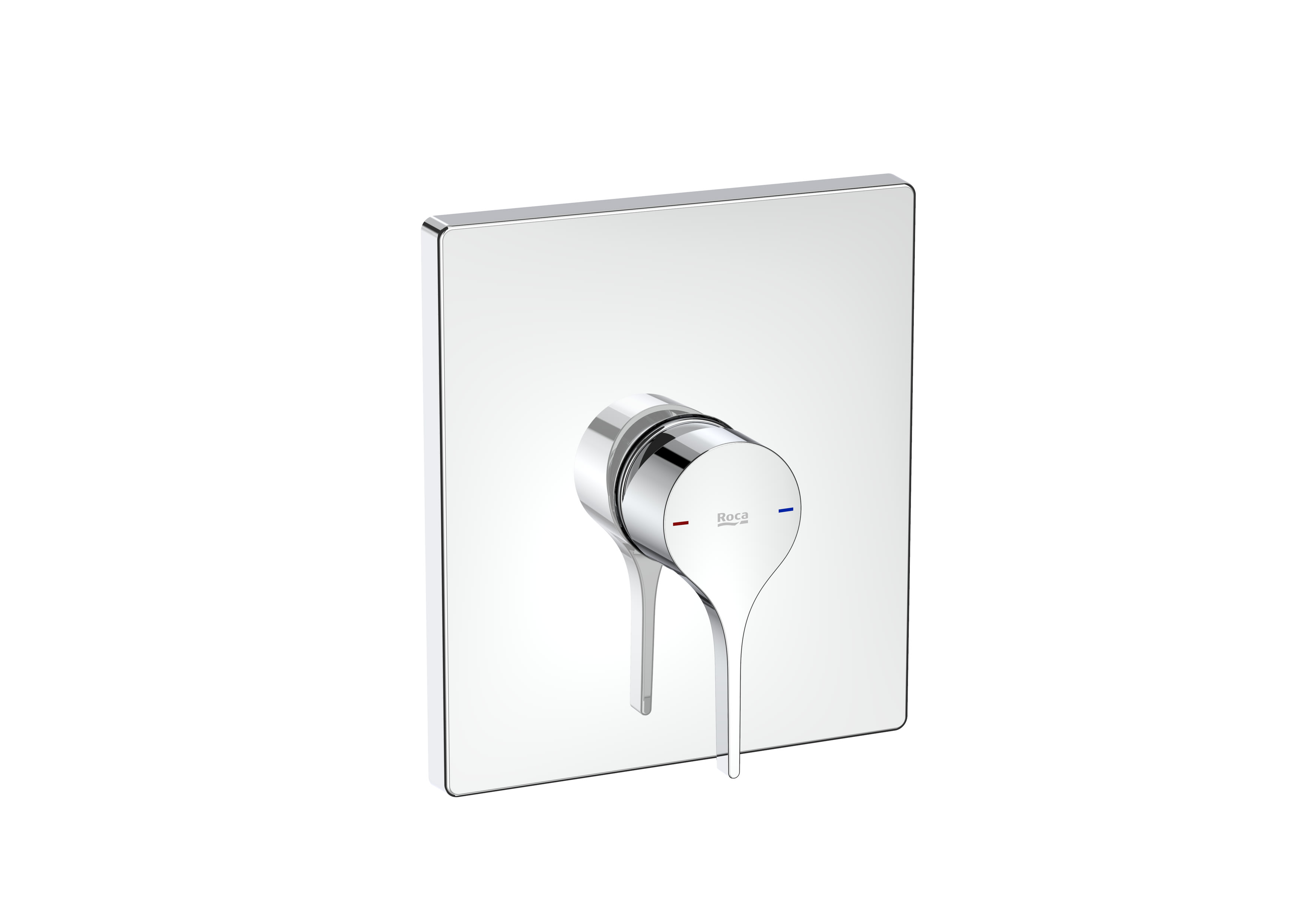 Built-in bath or shower mixer with 1 outlet. Required: RocaBox A525869403