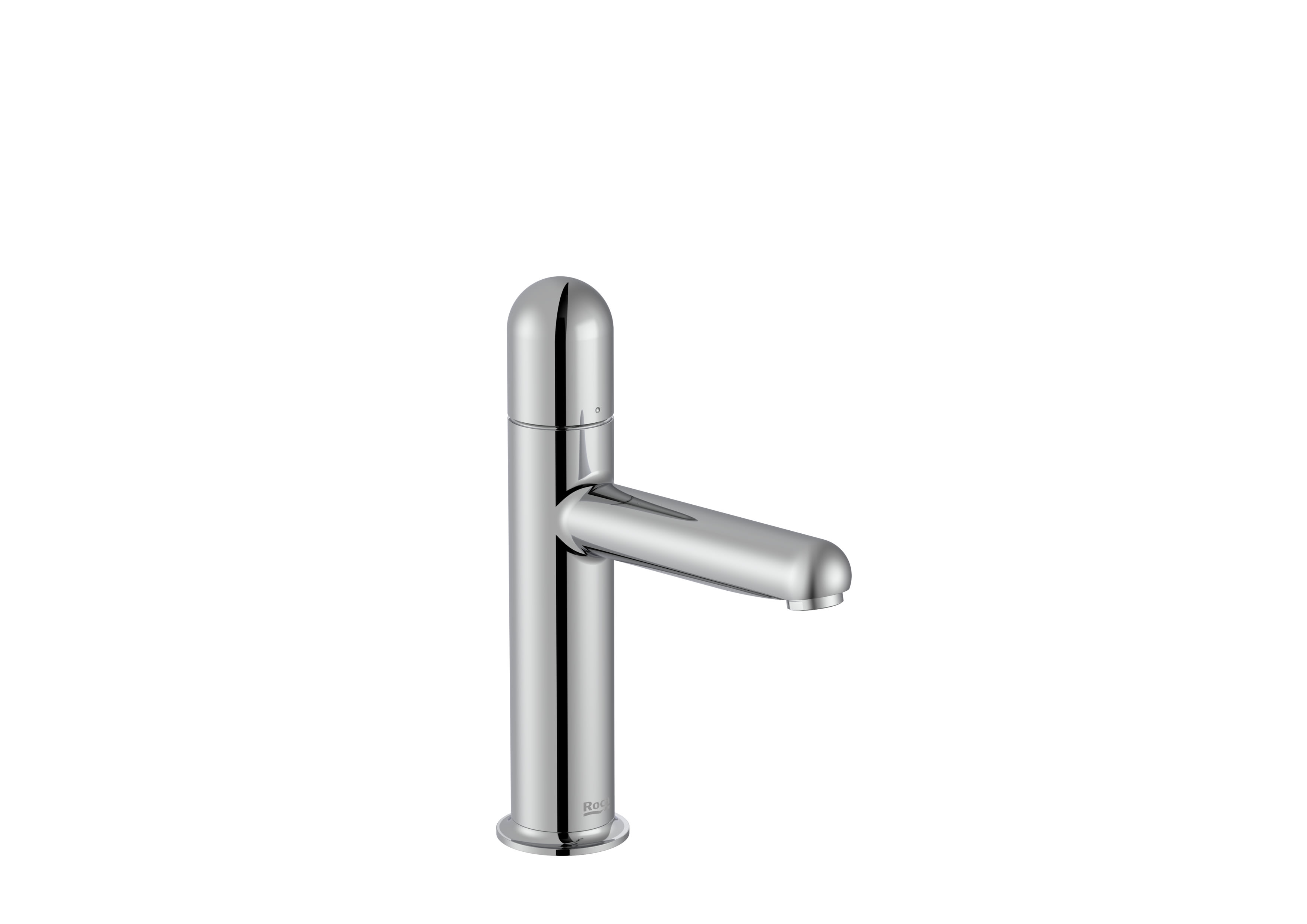 Basin mixer smooth body with Dome handle. S-SIZE - Chrome