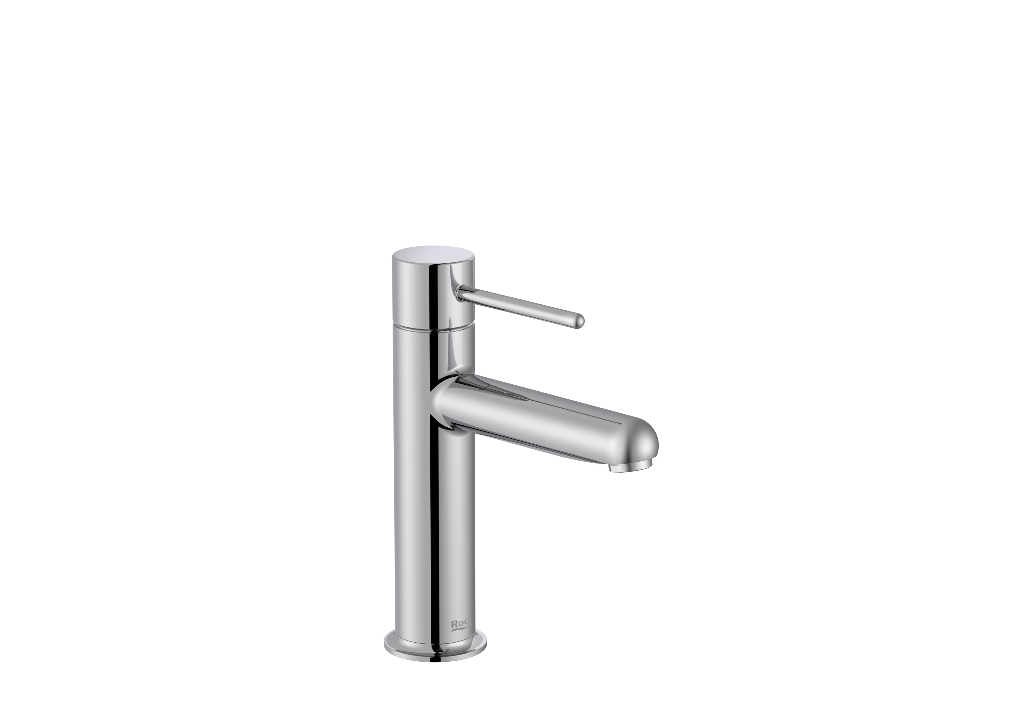 Basin mixer smooth body with Pin handle. S-SIZE - Chrome