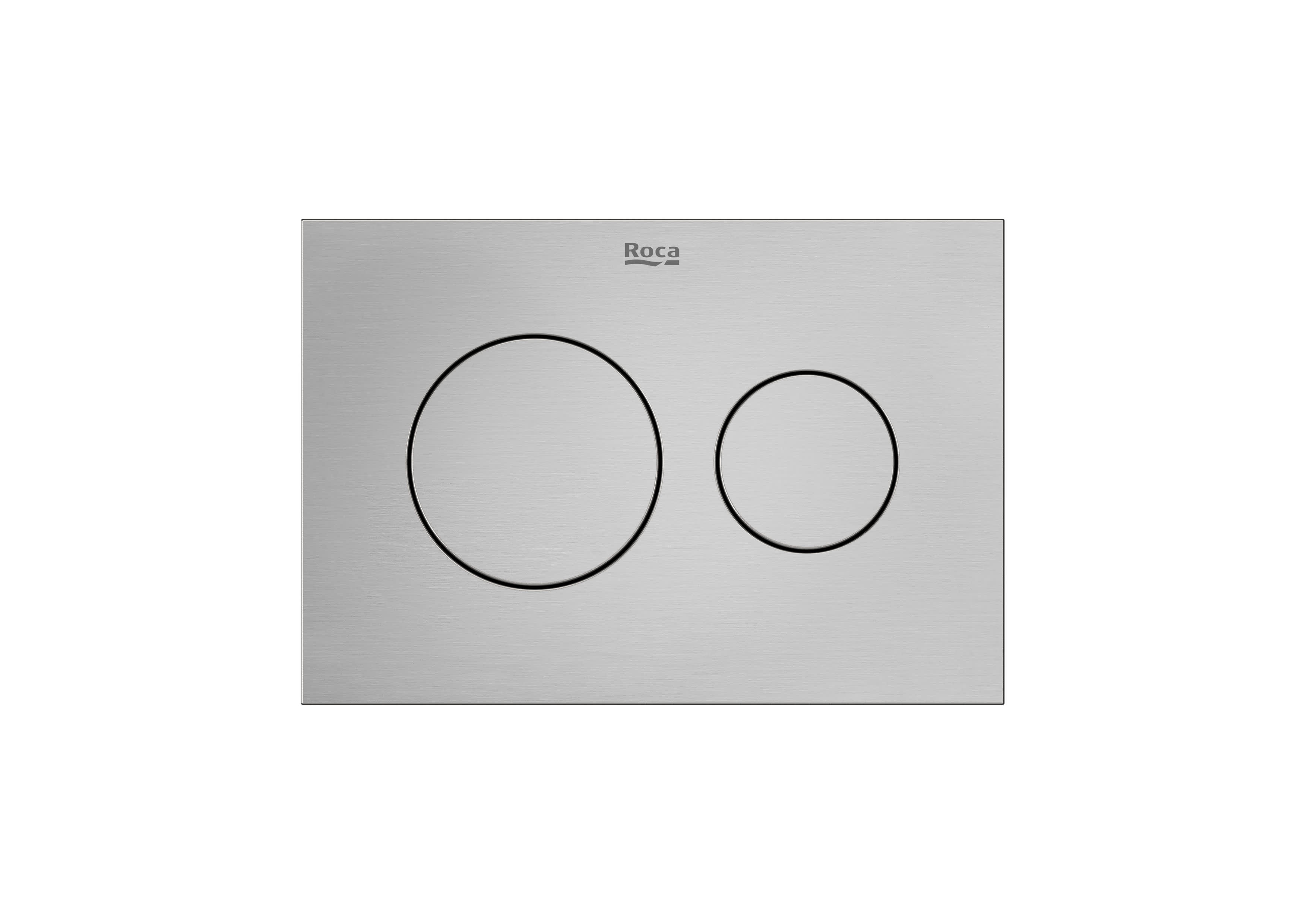 PS3 (DUPLO S) - Dual flush operating plate for concealed cistern. Cable technology. No tools required for installation. - Stainless Steel
