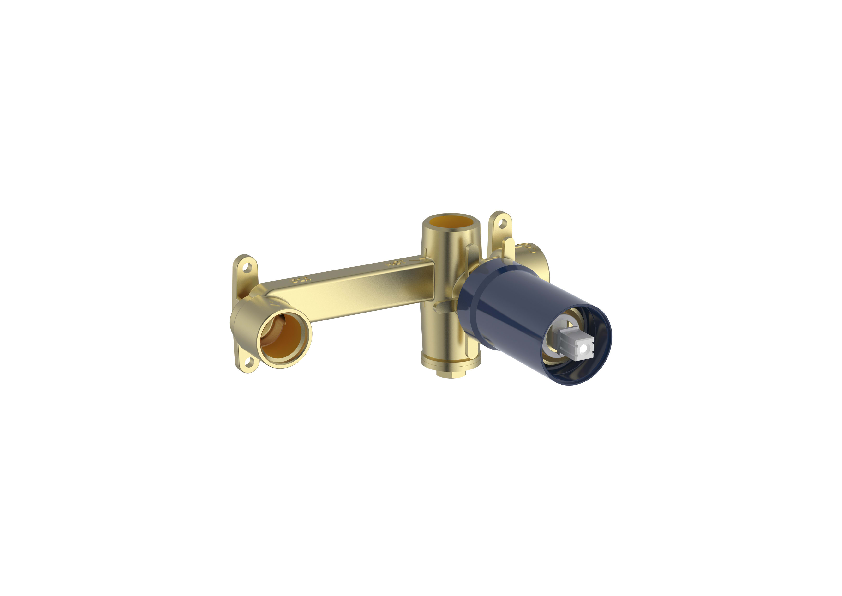 Built-in body for basin mixer