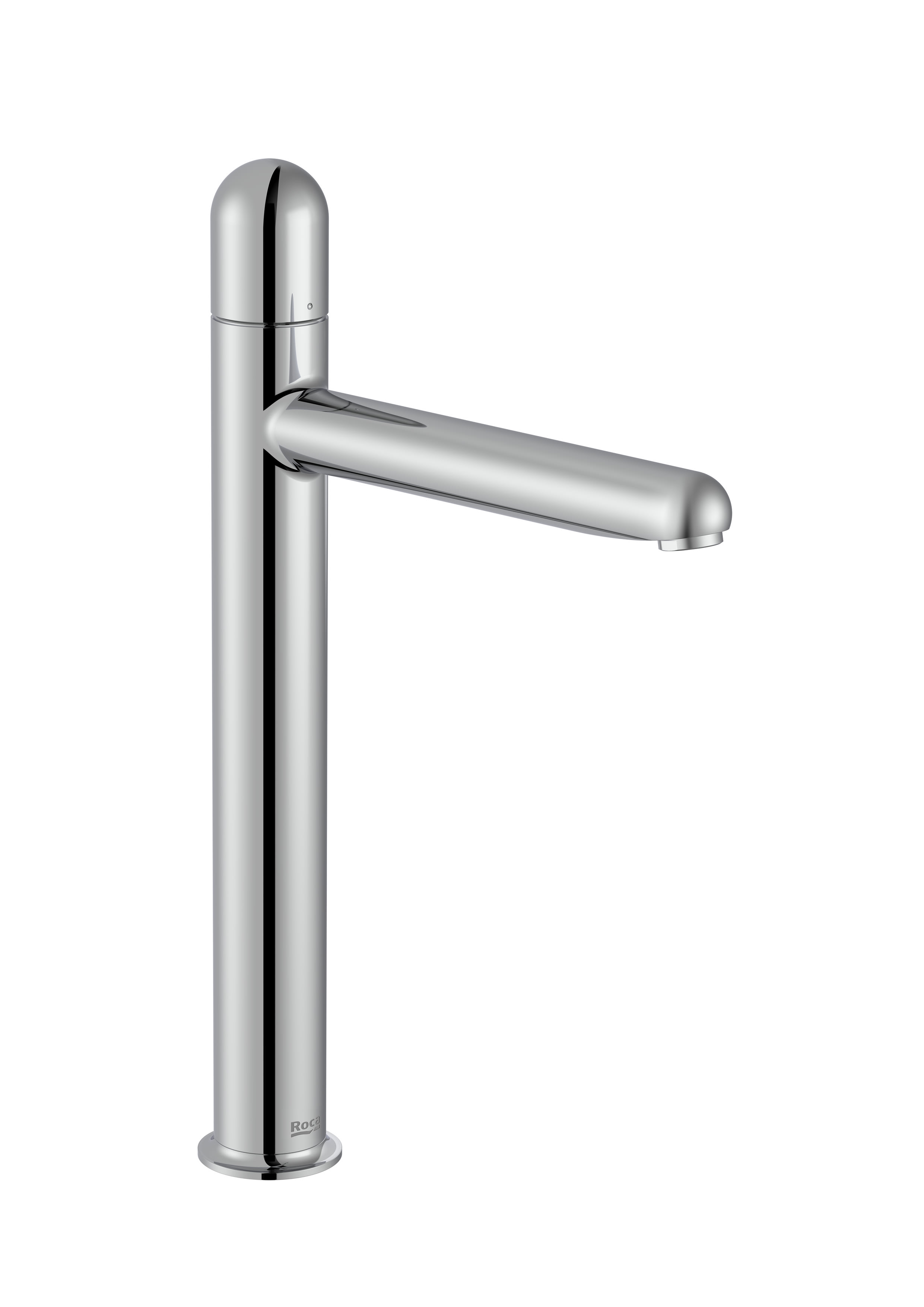 Basin mixer smooth body with Dome handle. XL-SIZE - Chrome