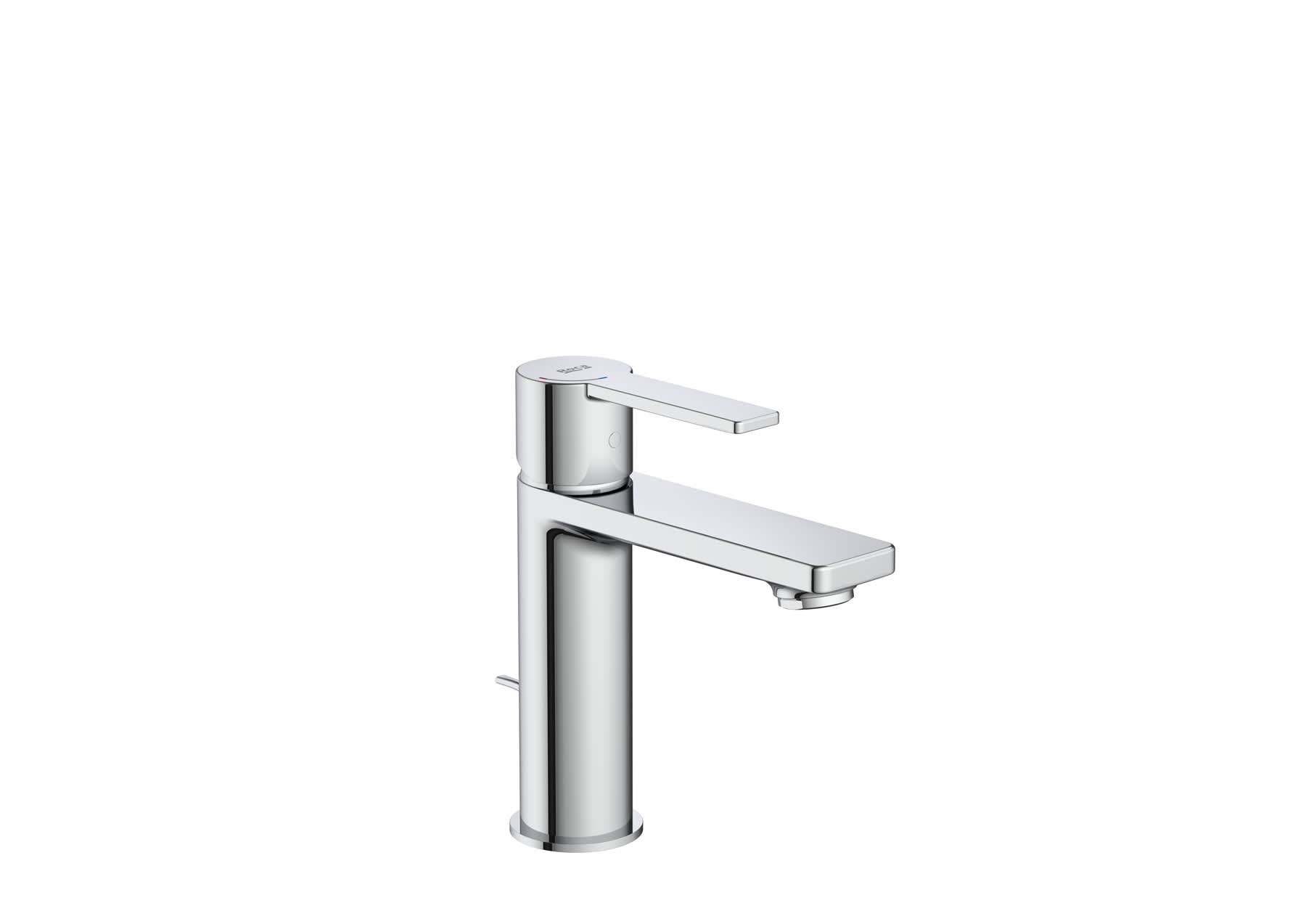 Basin mixer with pop-up waste. Cold Start