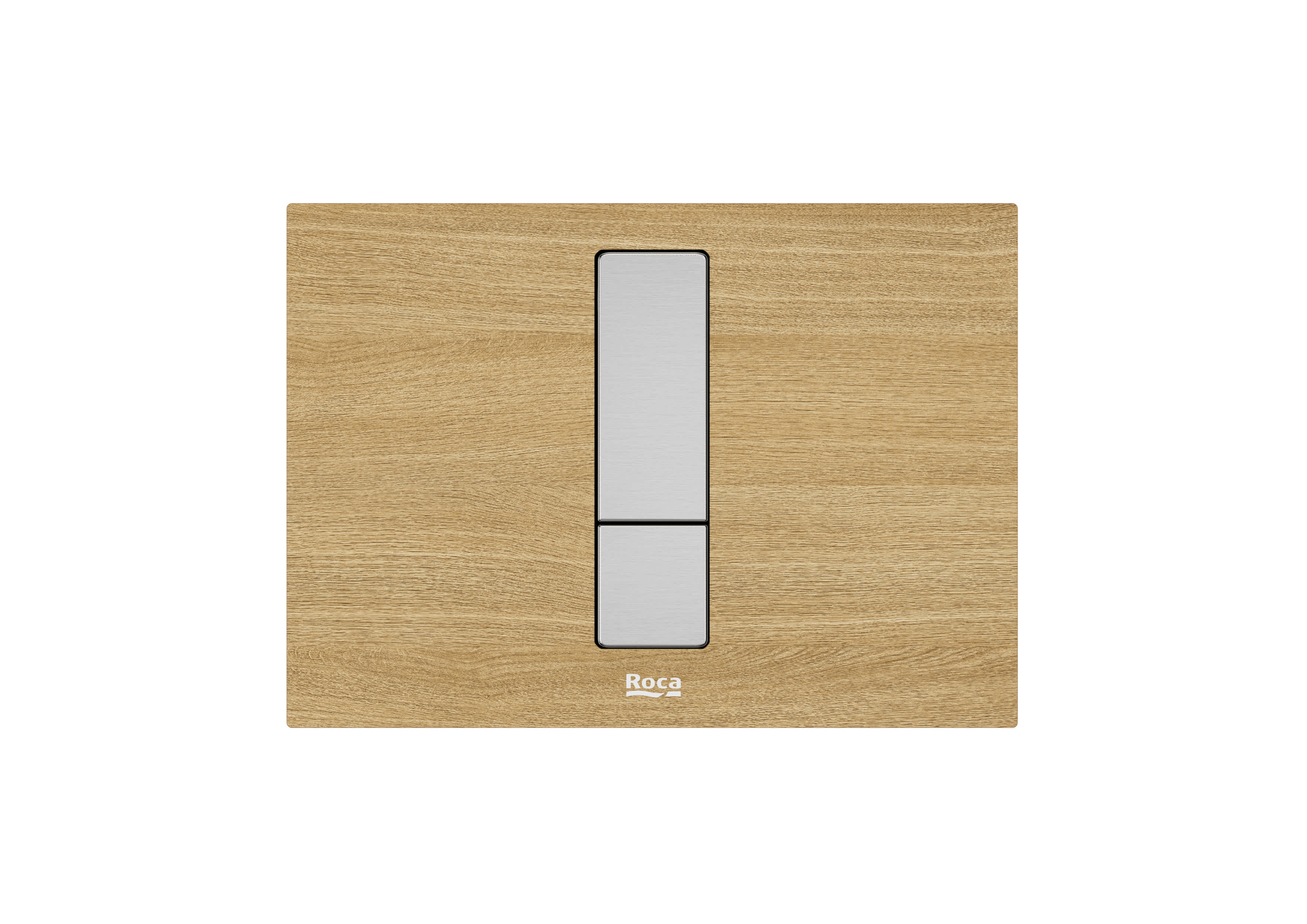PS4 (DUPLO S) - Front panel only. To be combined with PS4 push-button. - Oak