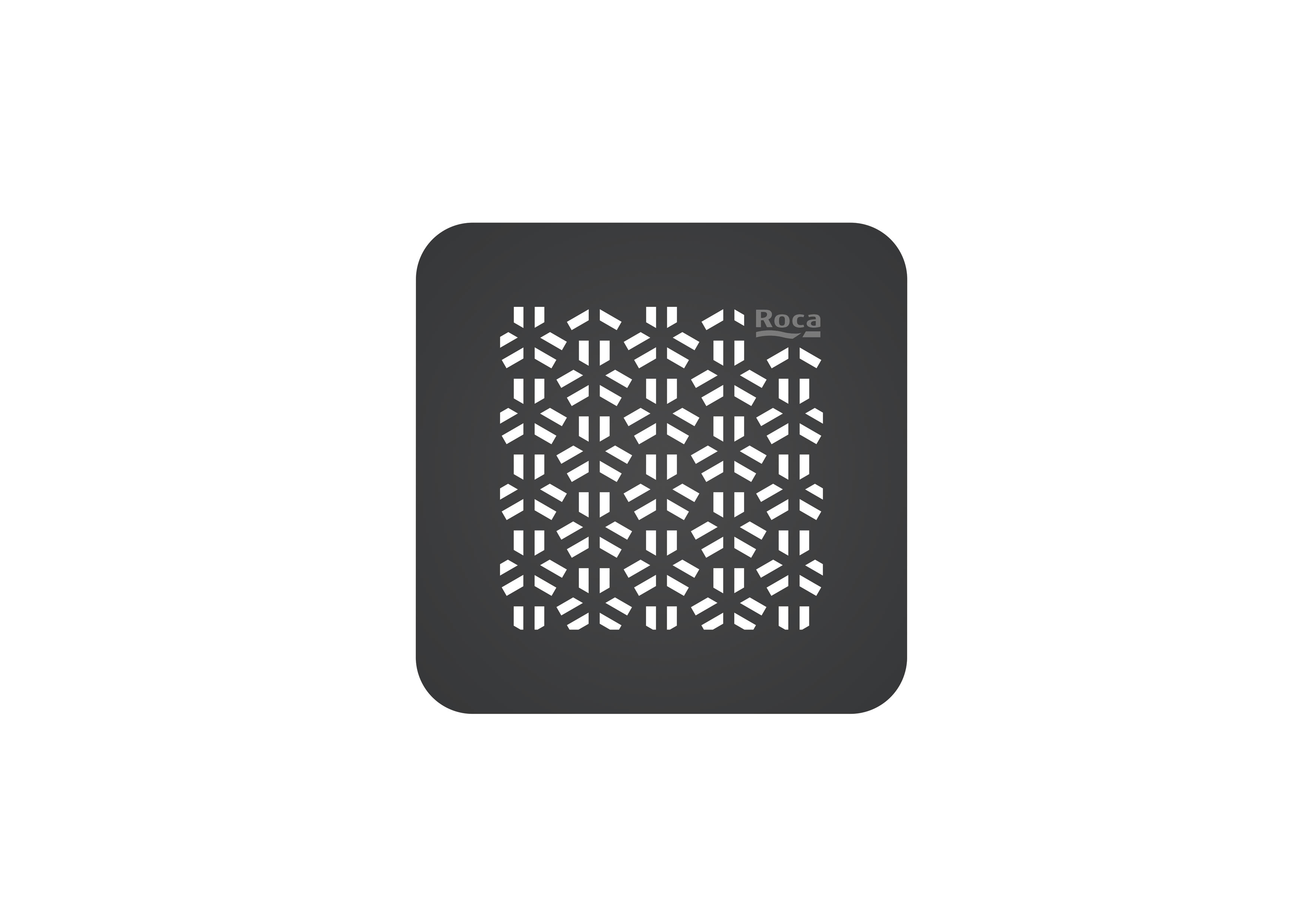Mosaic - Stainless steel coloured grid for Terran-N - Black