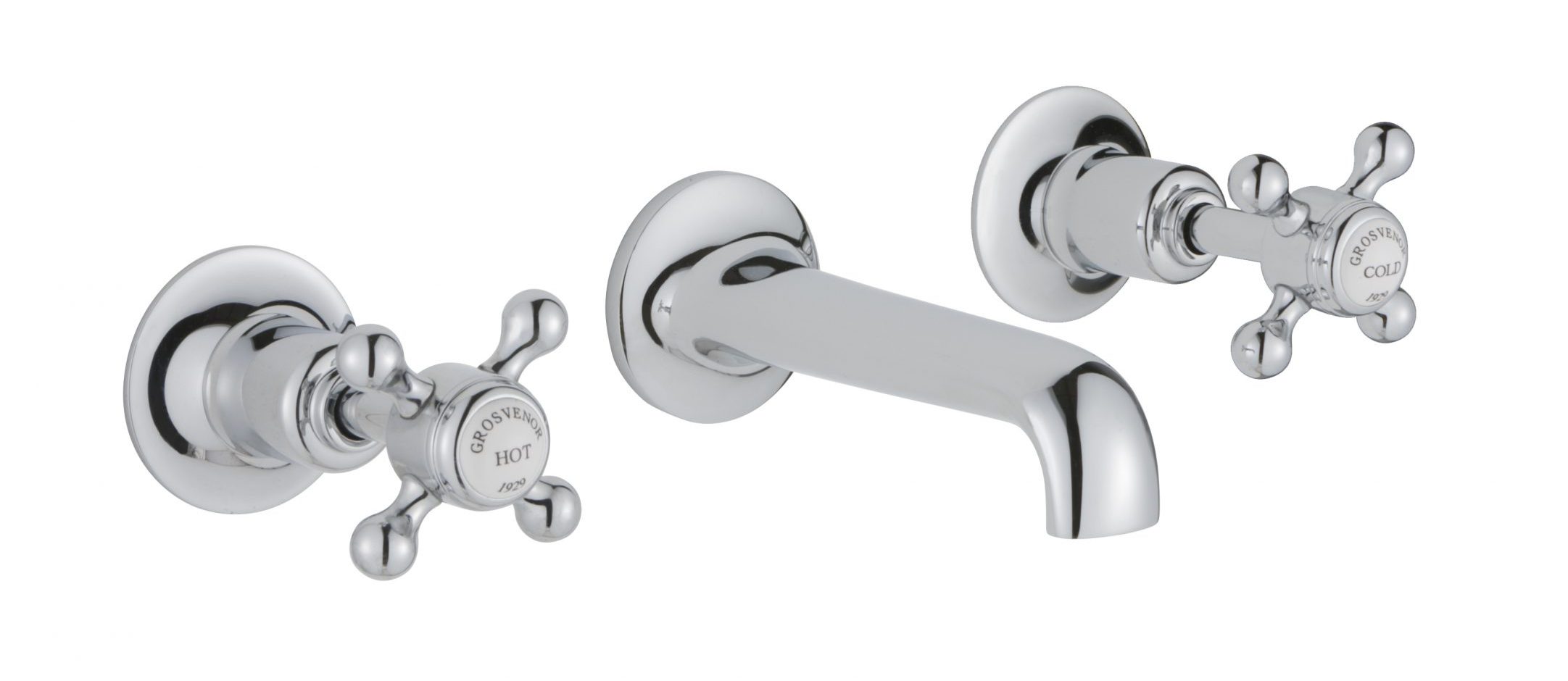 JTP - Grosvenor Cross 3 Hole Basin Mixer