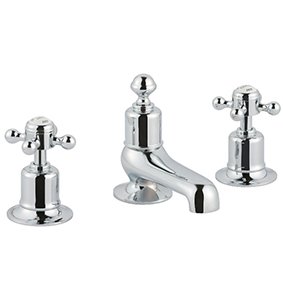 JTP - Grosvenor Cross 3 Hole Basin Mixer