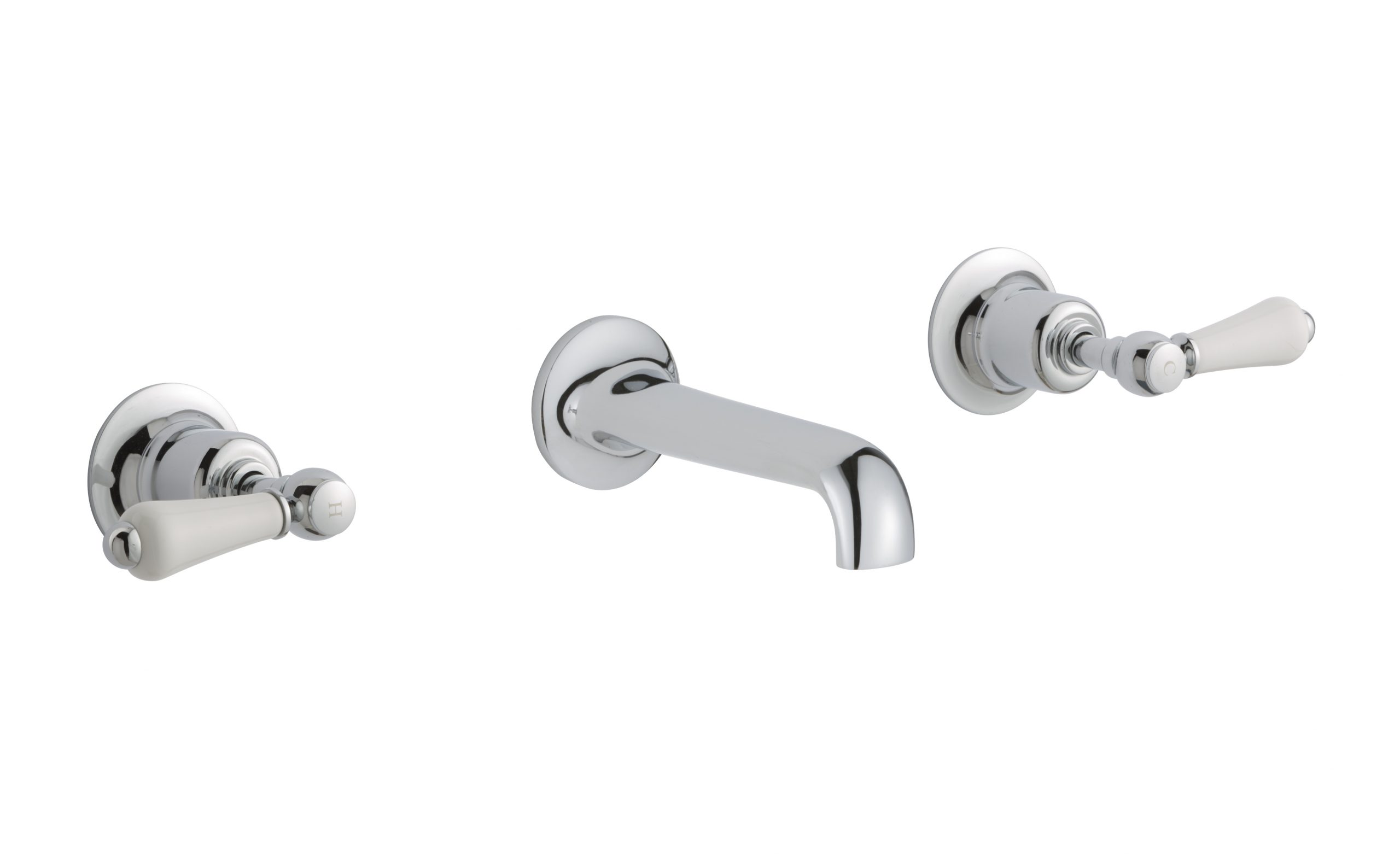 JTP - Grosvenor Lever 3 Hole Basin Mixer