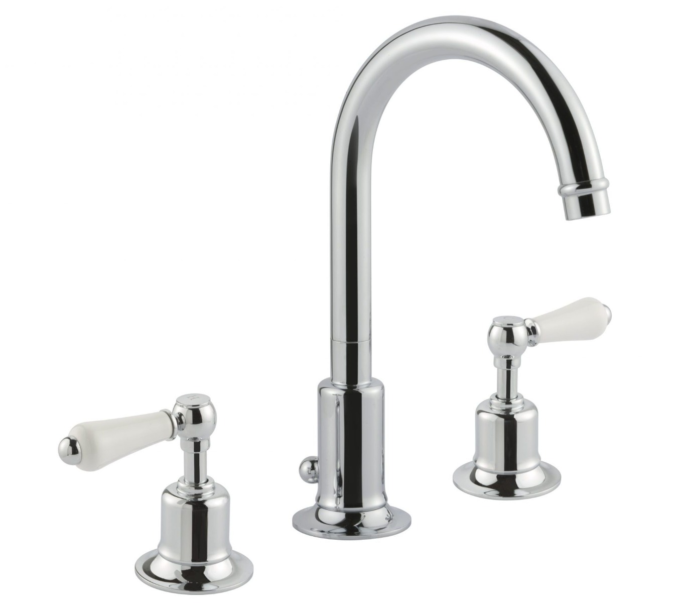 JTP - Grosvenor Lever 3 Hole Basin Mixer 85191