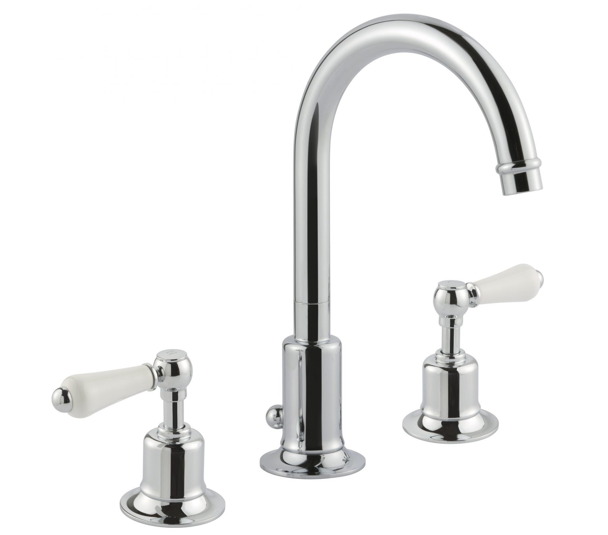JTP - Grosvenor Lever 3 Hole Basin Mixer