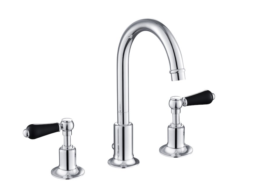 JTP - Grosvenor Lever 3 Hole Basin Mixer