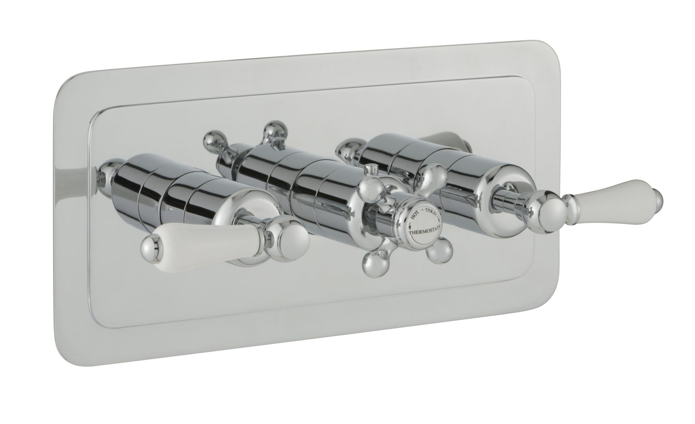 JTP - Grosvenor Lever Thermostatic 3 Outlet Shower Valve