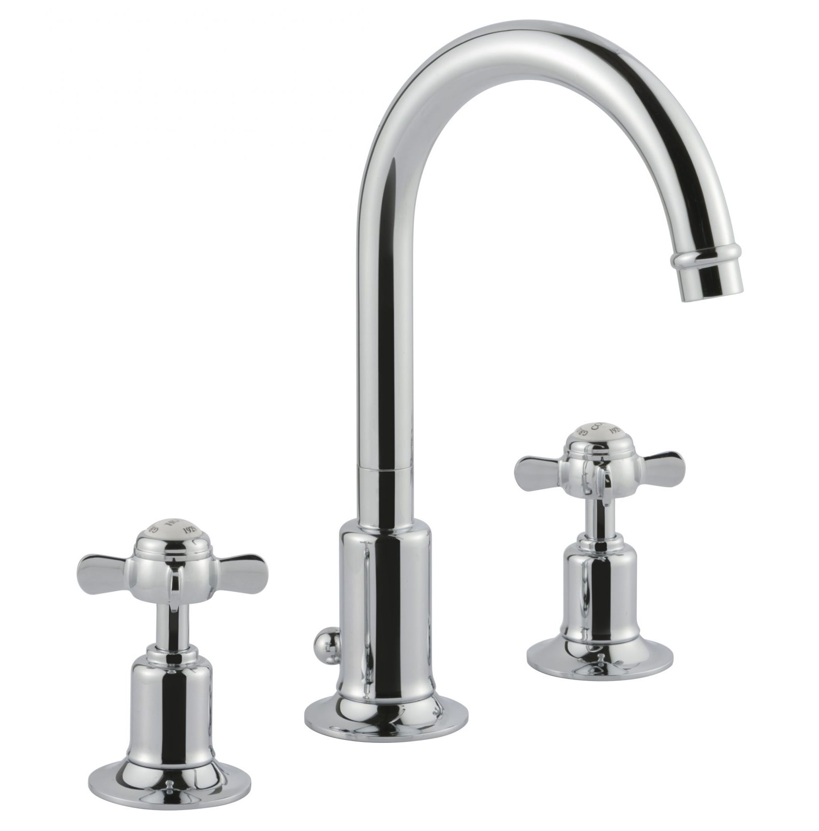 JTP - Grosvenor Pinch 3 Hole Basin Mixer