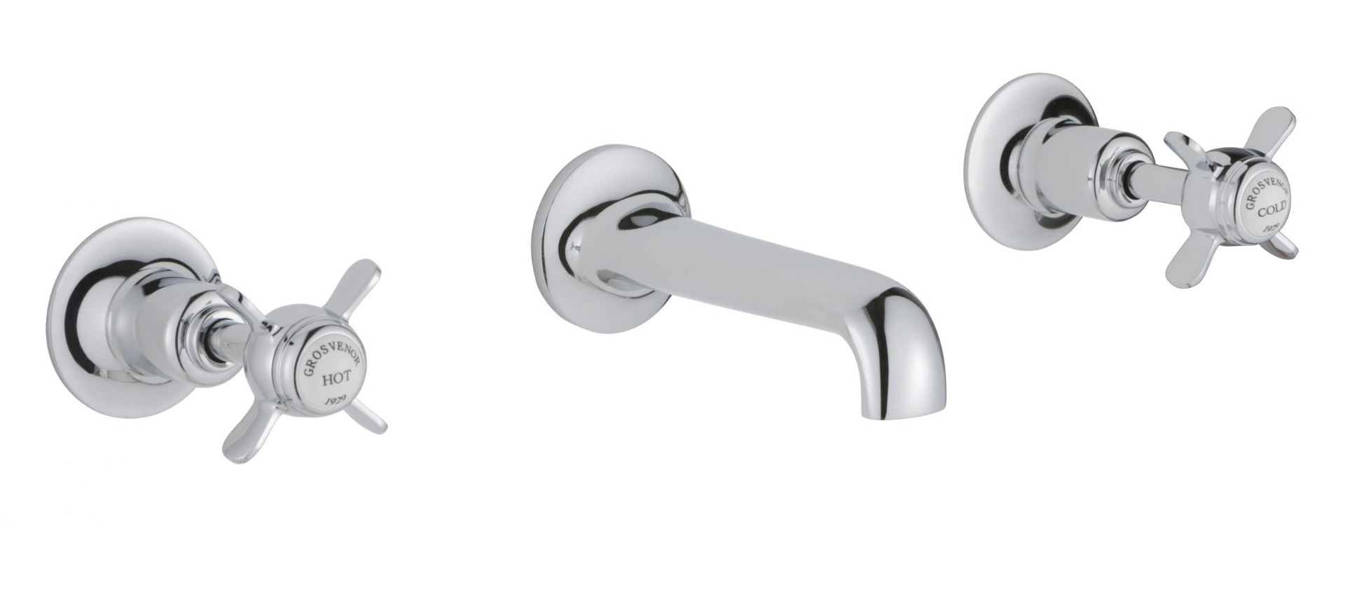 Grosvenor Pinch 3 Hole Basin Mixer 98089A