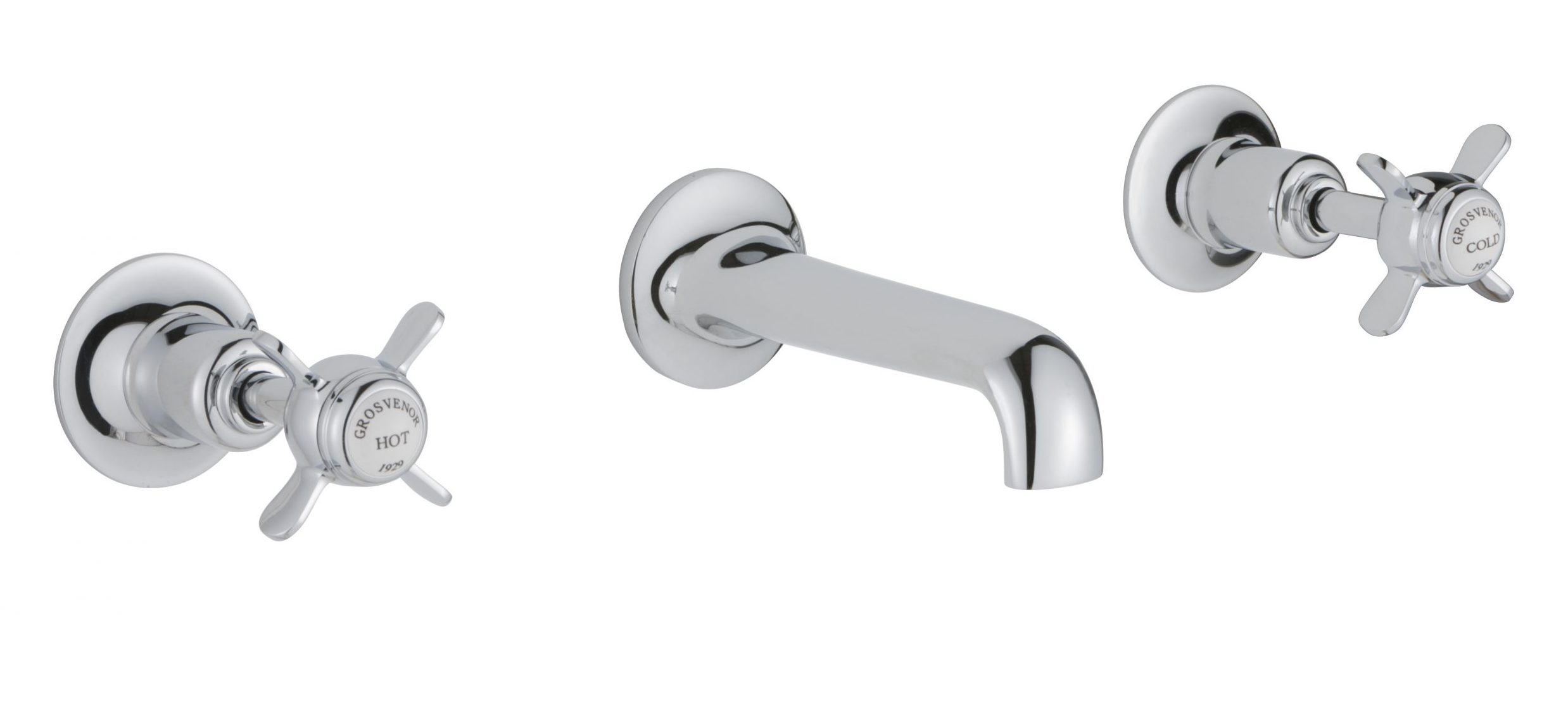 JTP - Grosvenor Pinch 3 Hole Basin Mixer