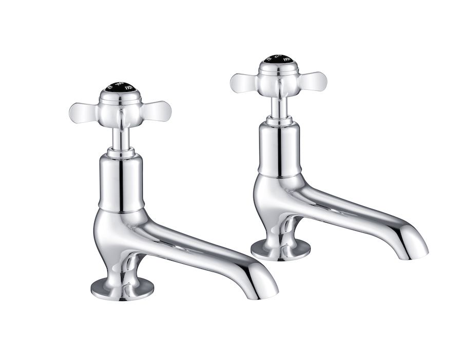GTP - Grosvenor Pinch Long Nose Basin Taps GB98011