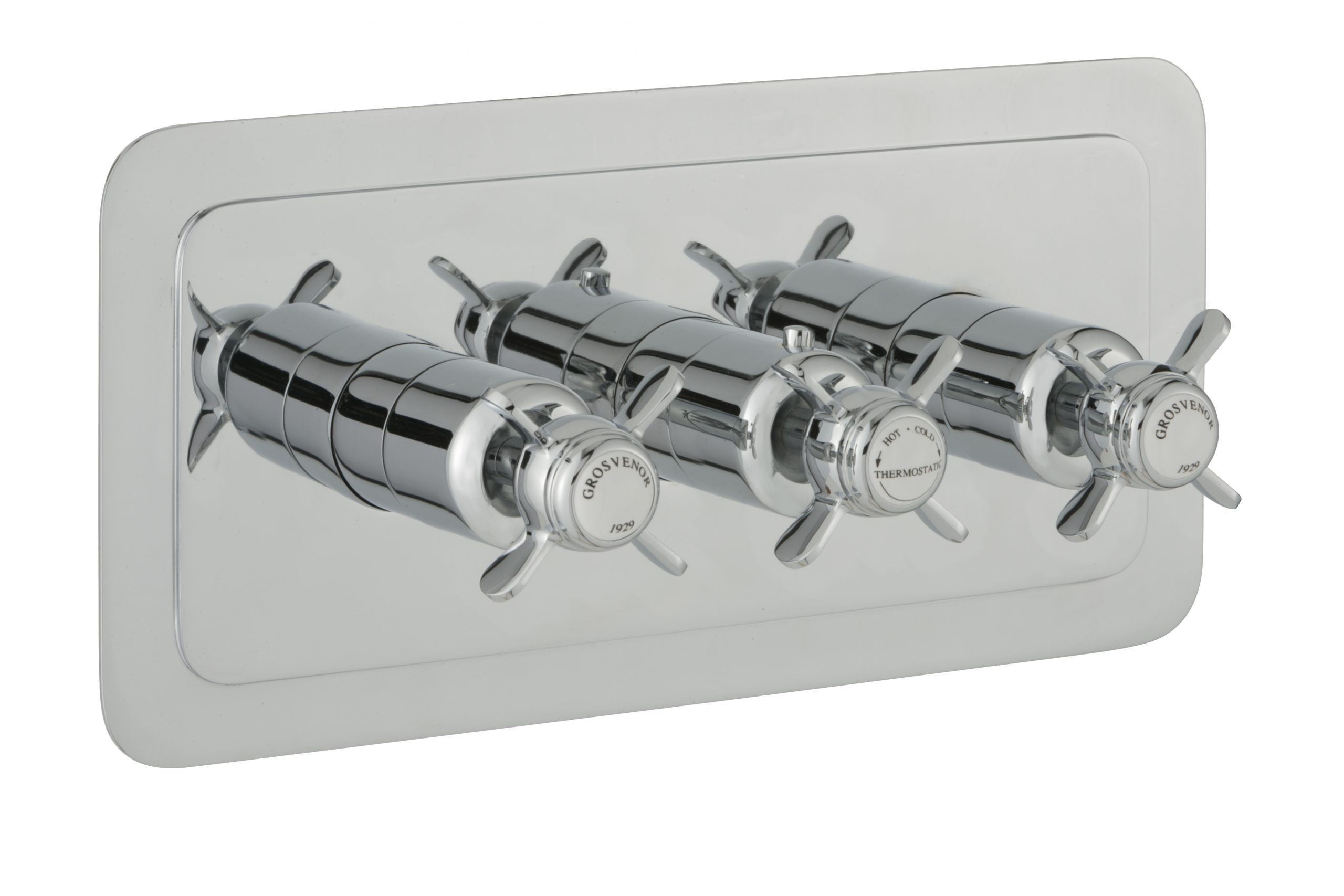 JTP - Grosvenor Pinch Thermostatic 3 Outlet Shower Valve