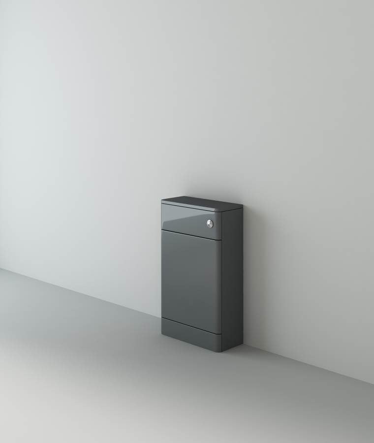 Apollo 500×200 Round Edge Wc unit Anthracite grey