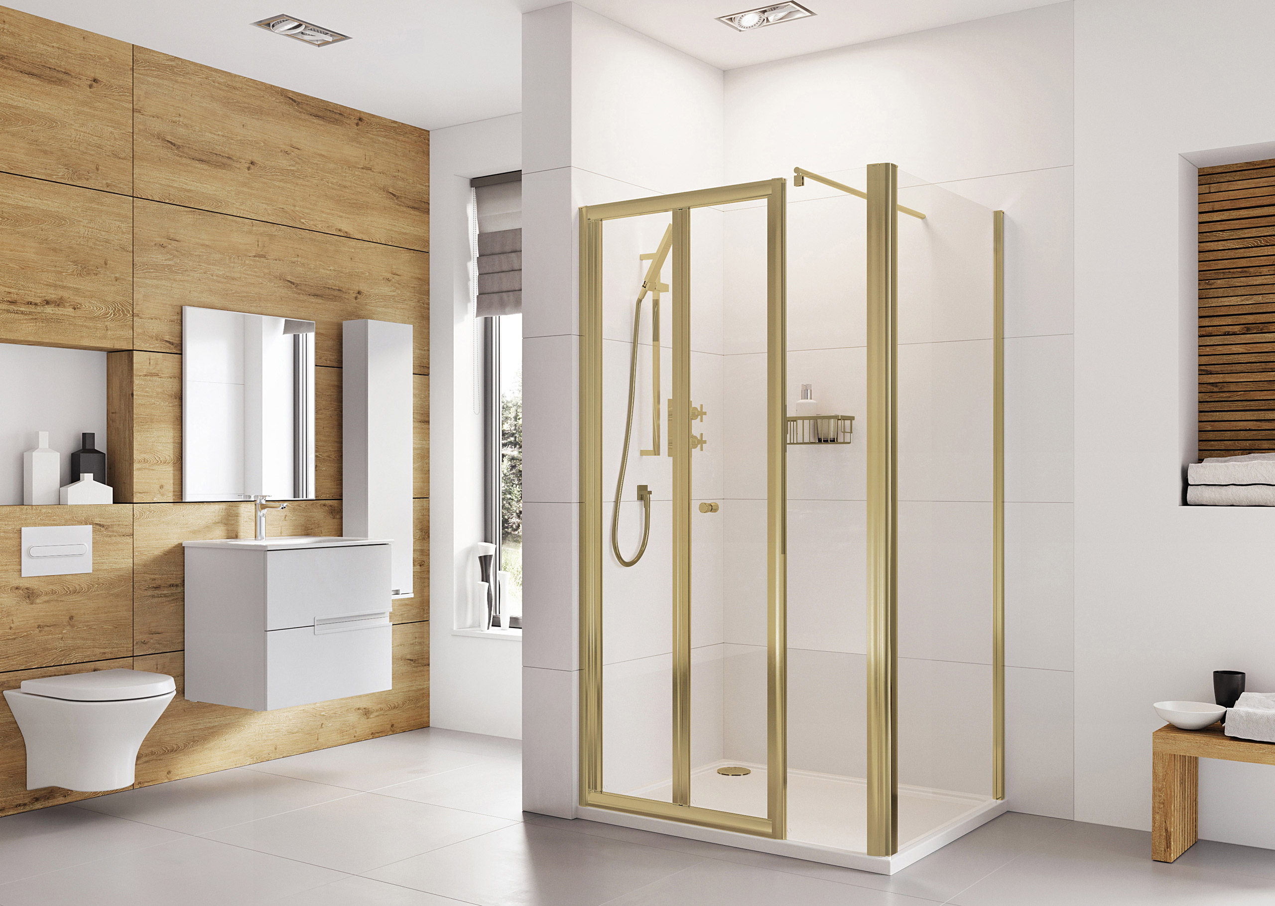 Haven6 Bi-Fold Door Shower Enclosure 800mm