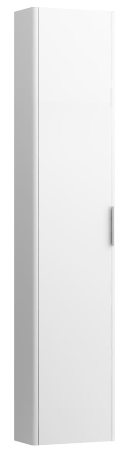 Base Tall cabinet, with small projection, 1 door, left hinged, 1 fixed shelf, 4 glass shelves,ase 