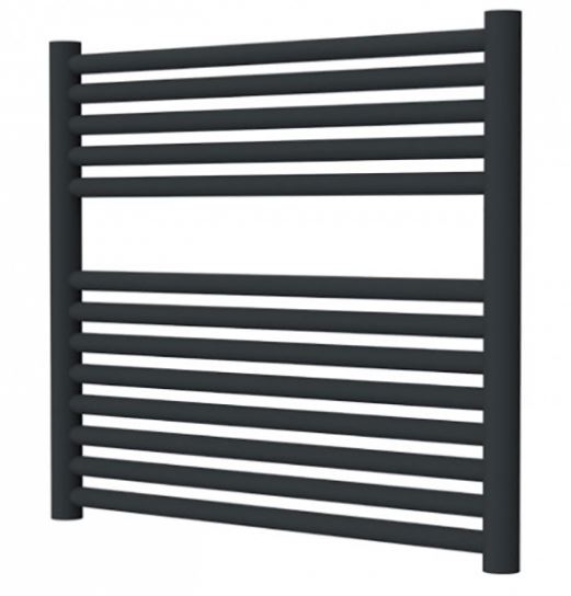 Radox Hercules Horizontal 600mm H x 842mm W Matt Black Output (BTU) 1650