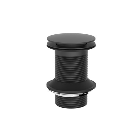 Hoxton Unslotted Basin Waste - Matt Black