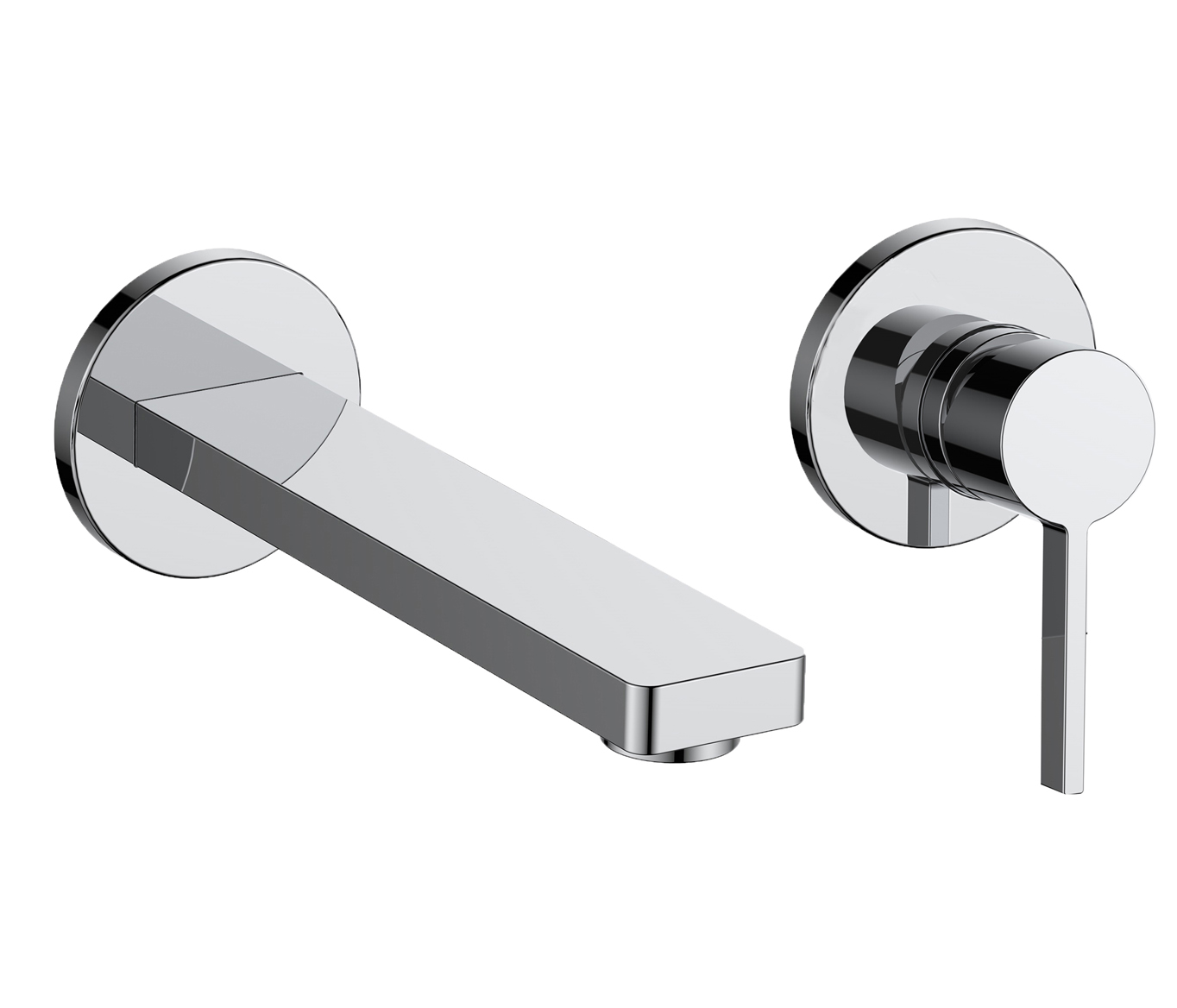 JTP - Hugo single lever wall mounted basin mixer