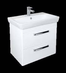 M-line 80cm Unit; 2draw High Gloss White