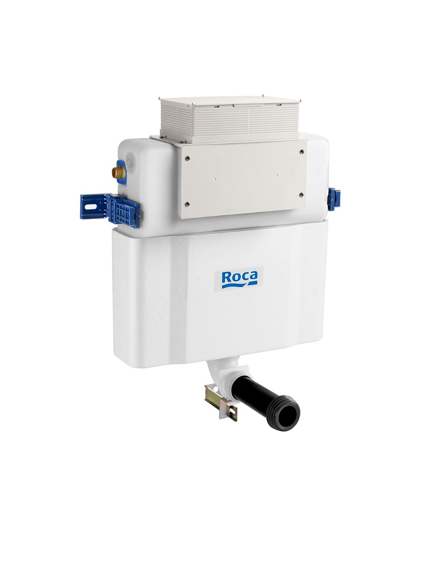 BASIC TANK L with AG valve (under window) 820mm high concealed cistern for back-to-wall WCs