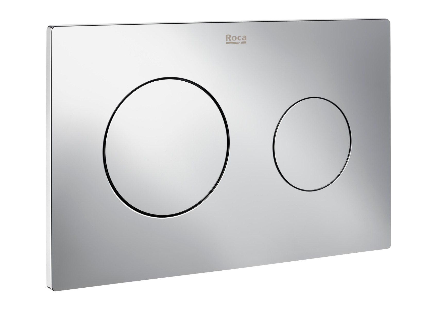 PL10 DUAL Dual flush operating plate for concealed cistern Chrome