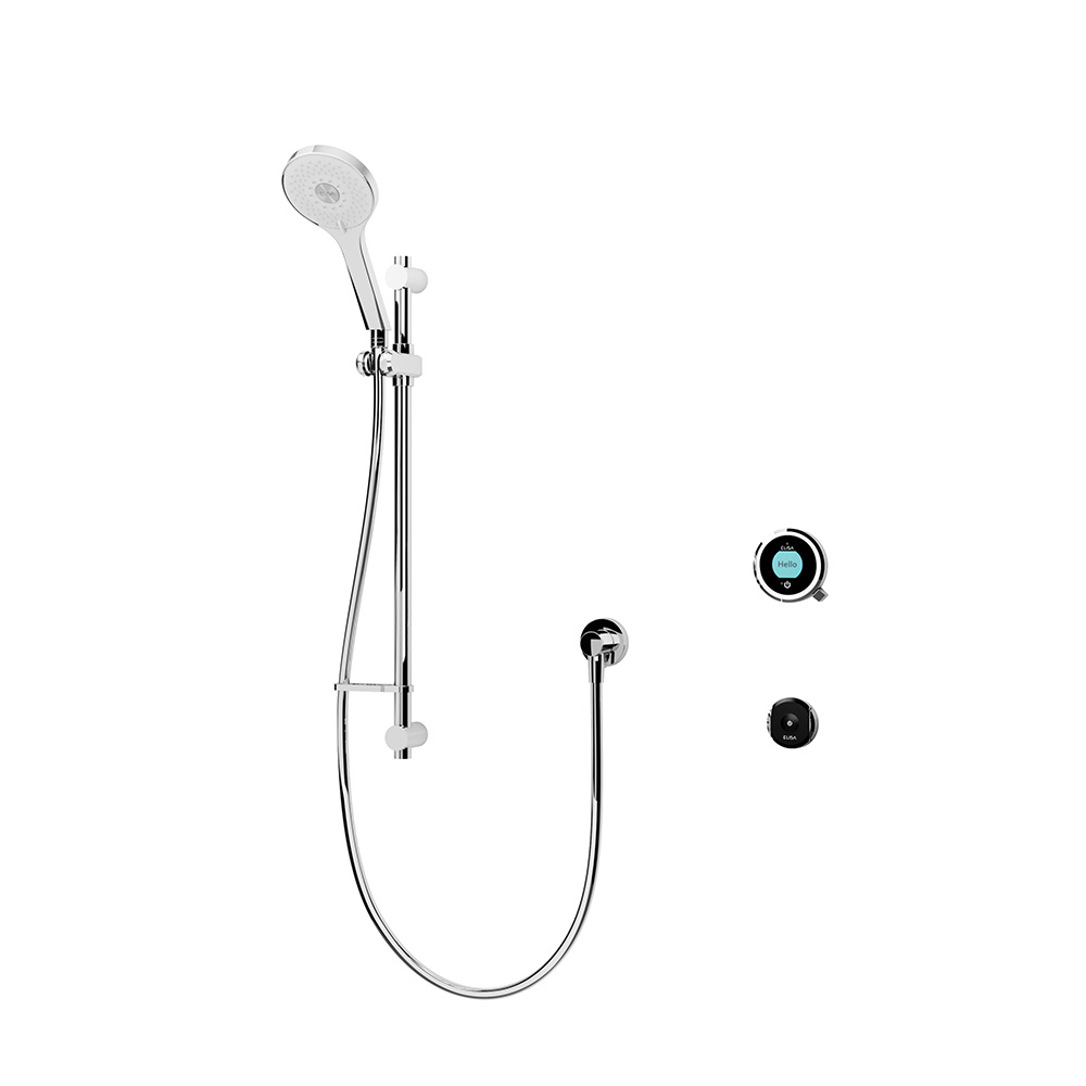 Elisa Intuition Smart Shower - HP/Combi, Chrome, 1 Outlet, Adjustable Head