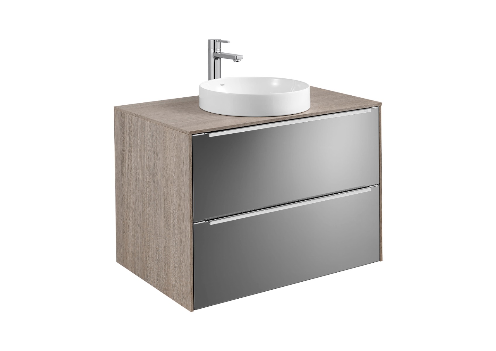 A857001403 + A857019402 Base unit for Soft or Round In Countertop basin