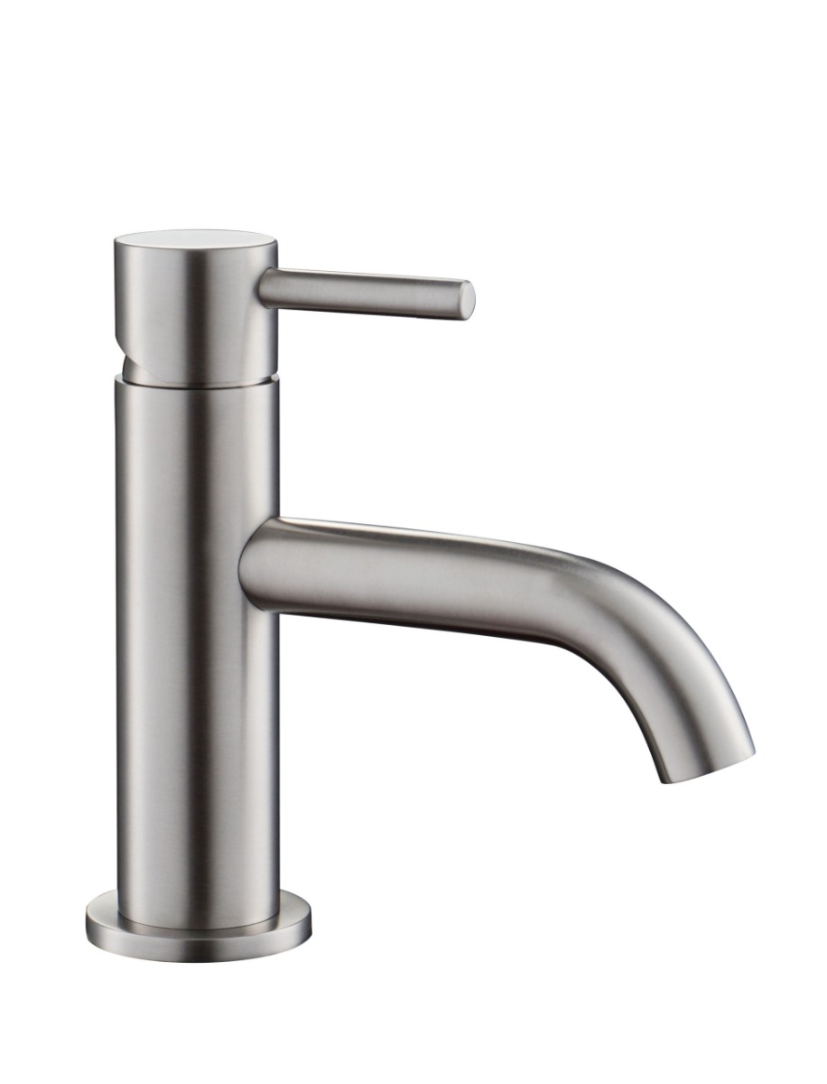 Inox single lever basin mixer 1