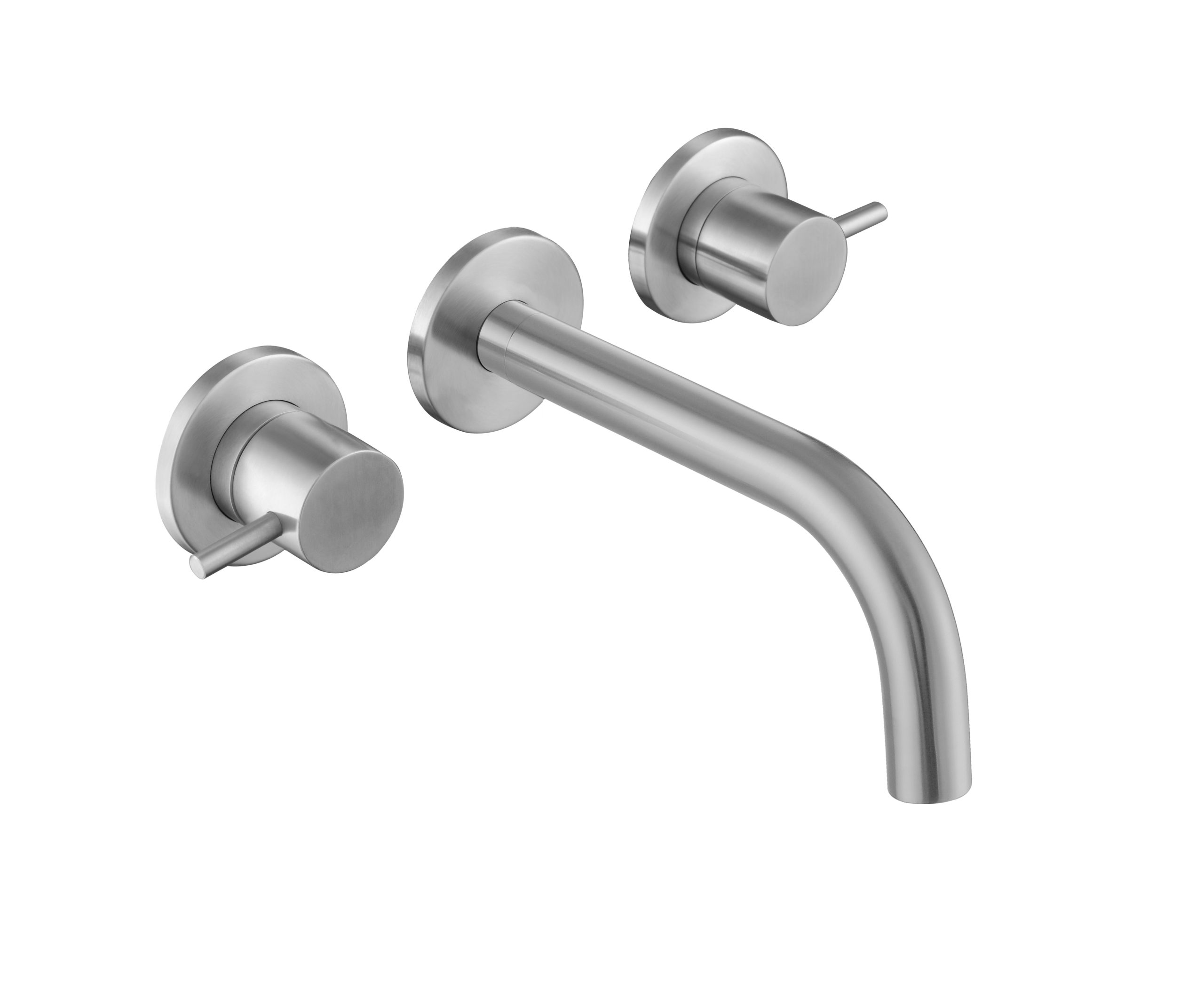 JTP - Inox Wall Mounted Basin Mixer