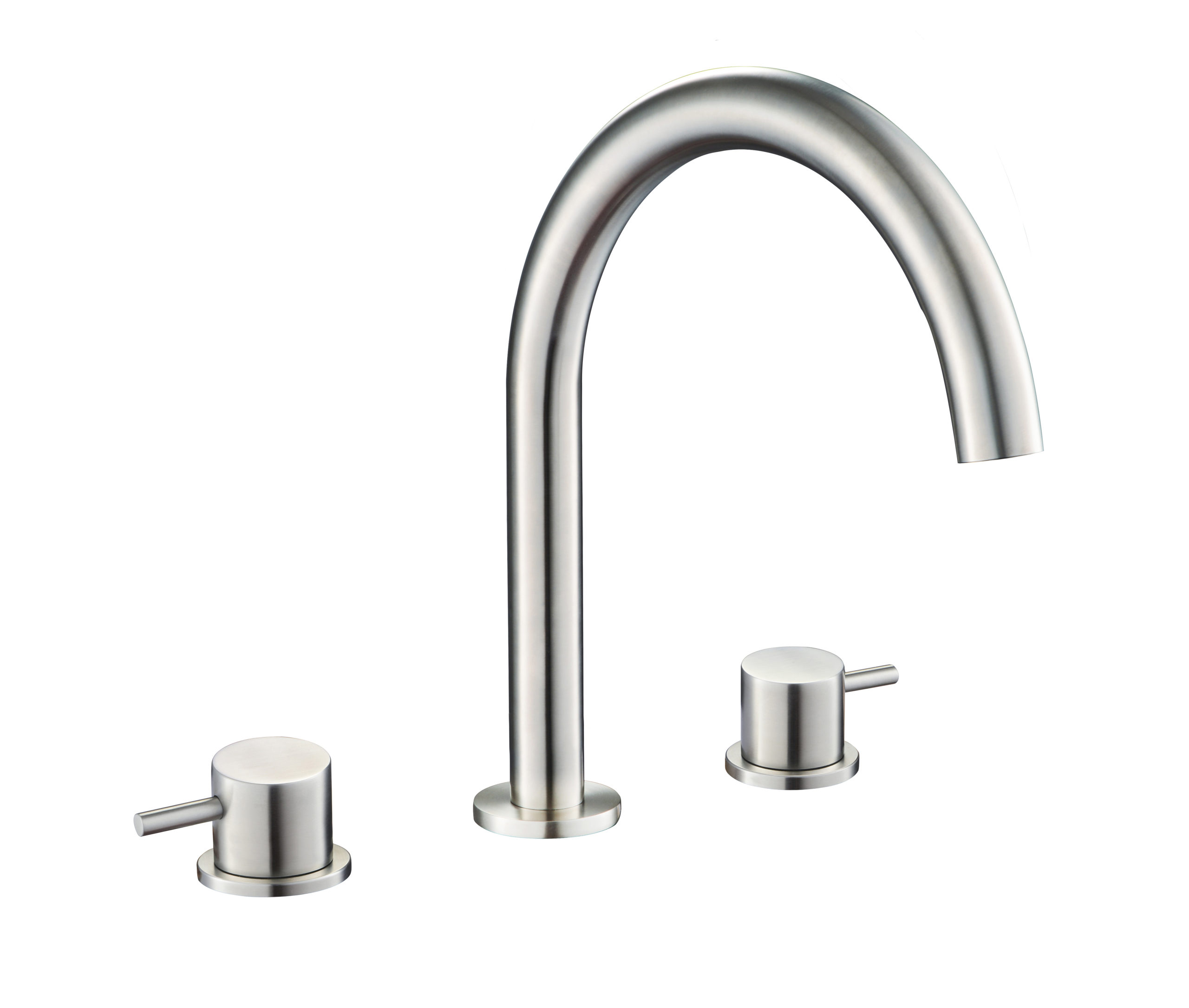 JTP - Inox Deck Mounted Basin Mixer
