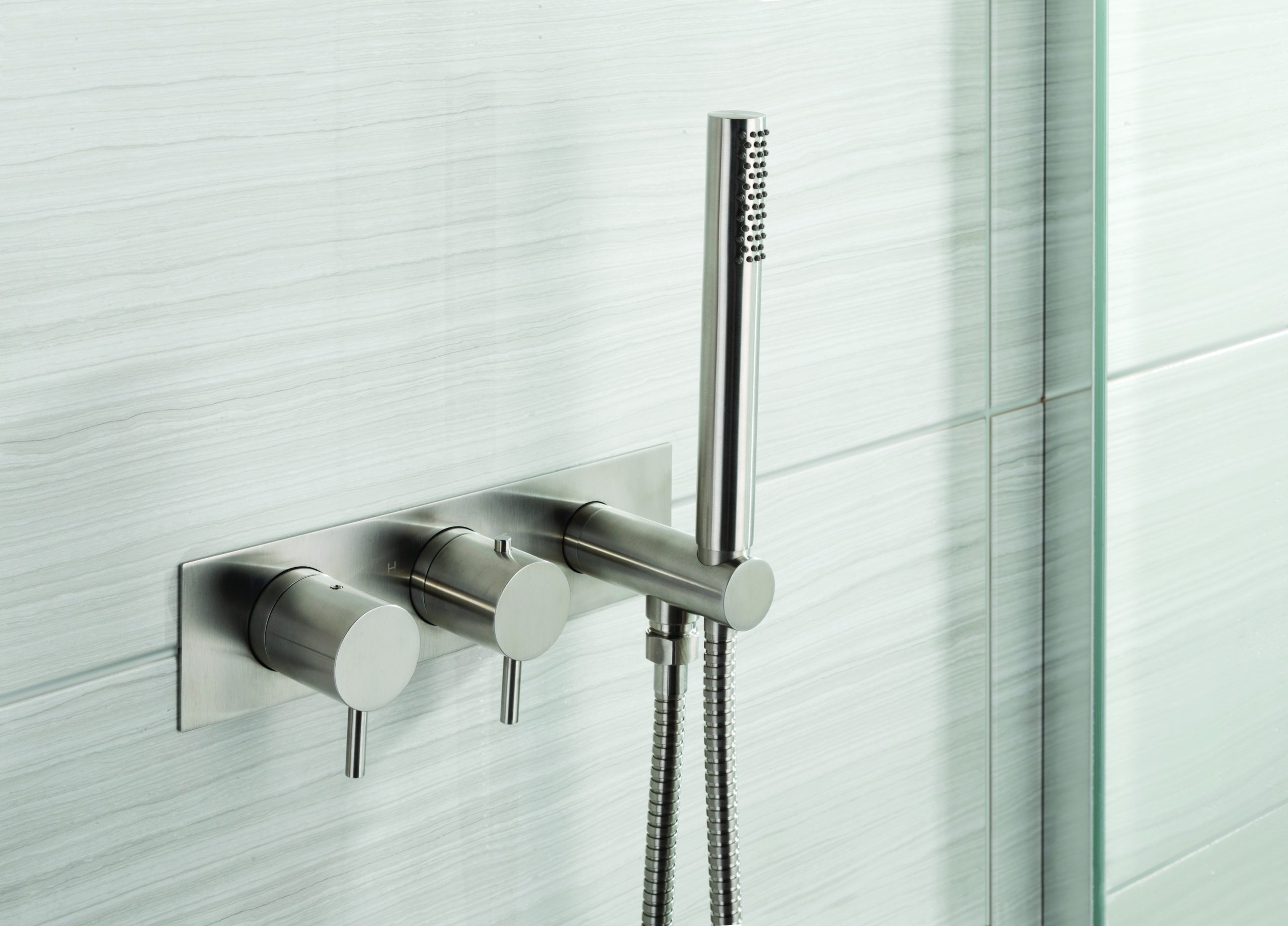 JTP - Inox Wall Mounted Bath Shower Mixer