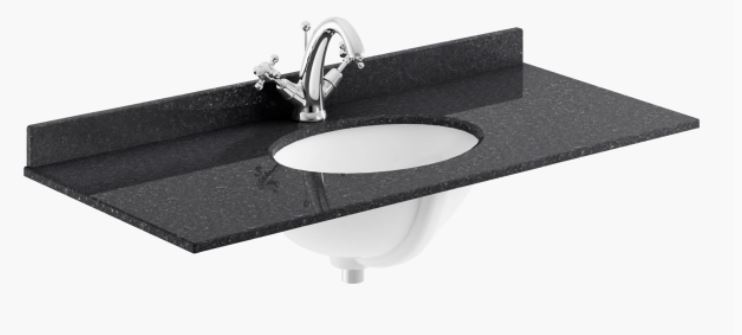 BAYC245 1000MM MARBLE SINGLE BOWL 1 TAP HOLE